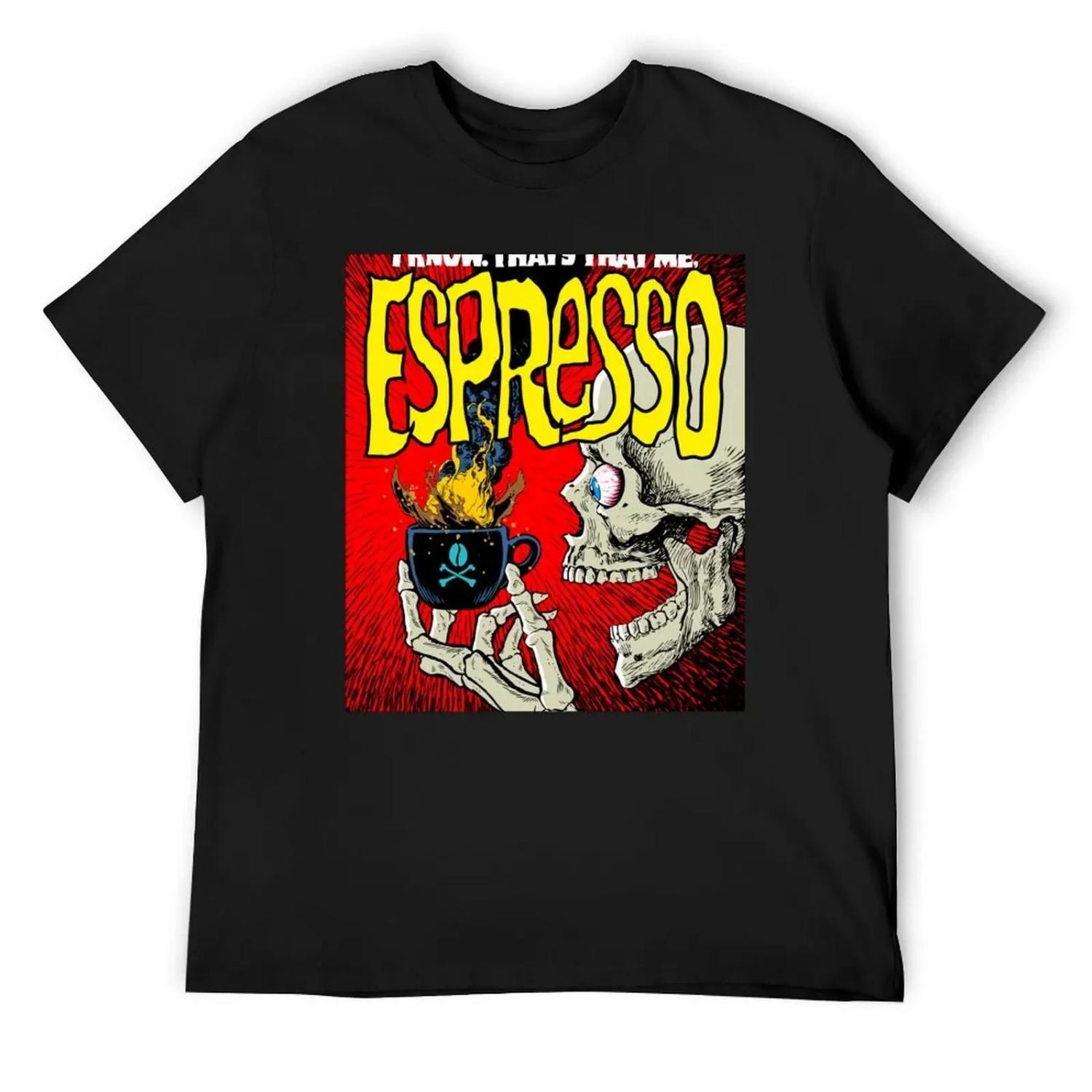 Espresso T-Shirt baggy shirts street wear oversized sweat t shirts for men cotton XXXXXL чорний
Espresso T-Shirt baggy shirts street wear oversized sweat t shirts for men cotton XXXXXL чорний