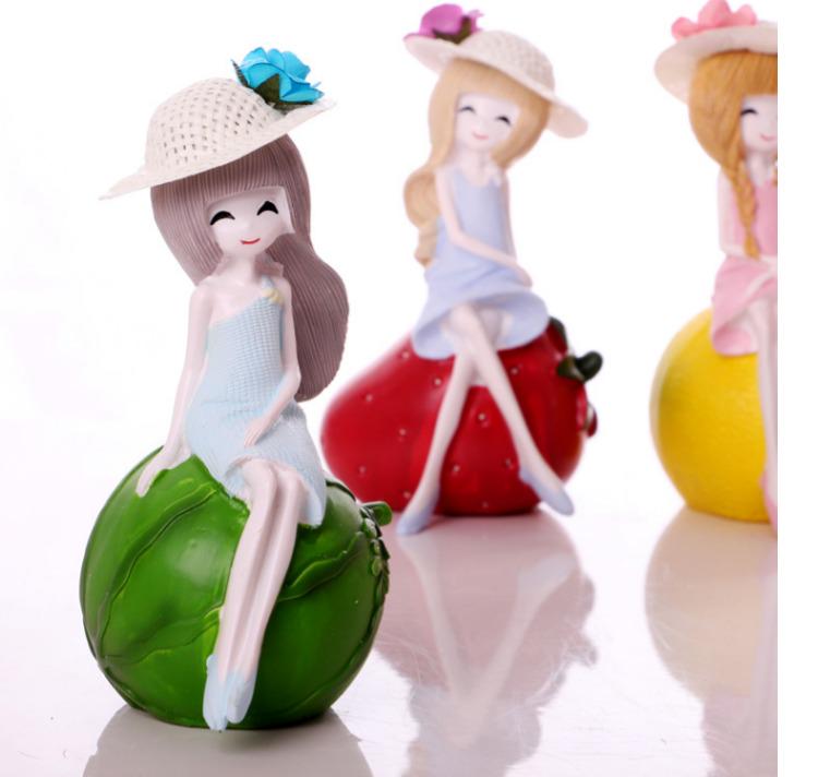 Creative Fruit Girl Resin Doll Figurines - Cute Home, Living Room, Bedroom Ornaments & Birthday Gifts
Creative Fruit Girl Resin Doll Figurines - Cute Home, Living Room, Bedroom Ornaments & Birthday Gifts