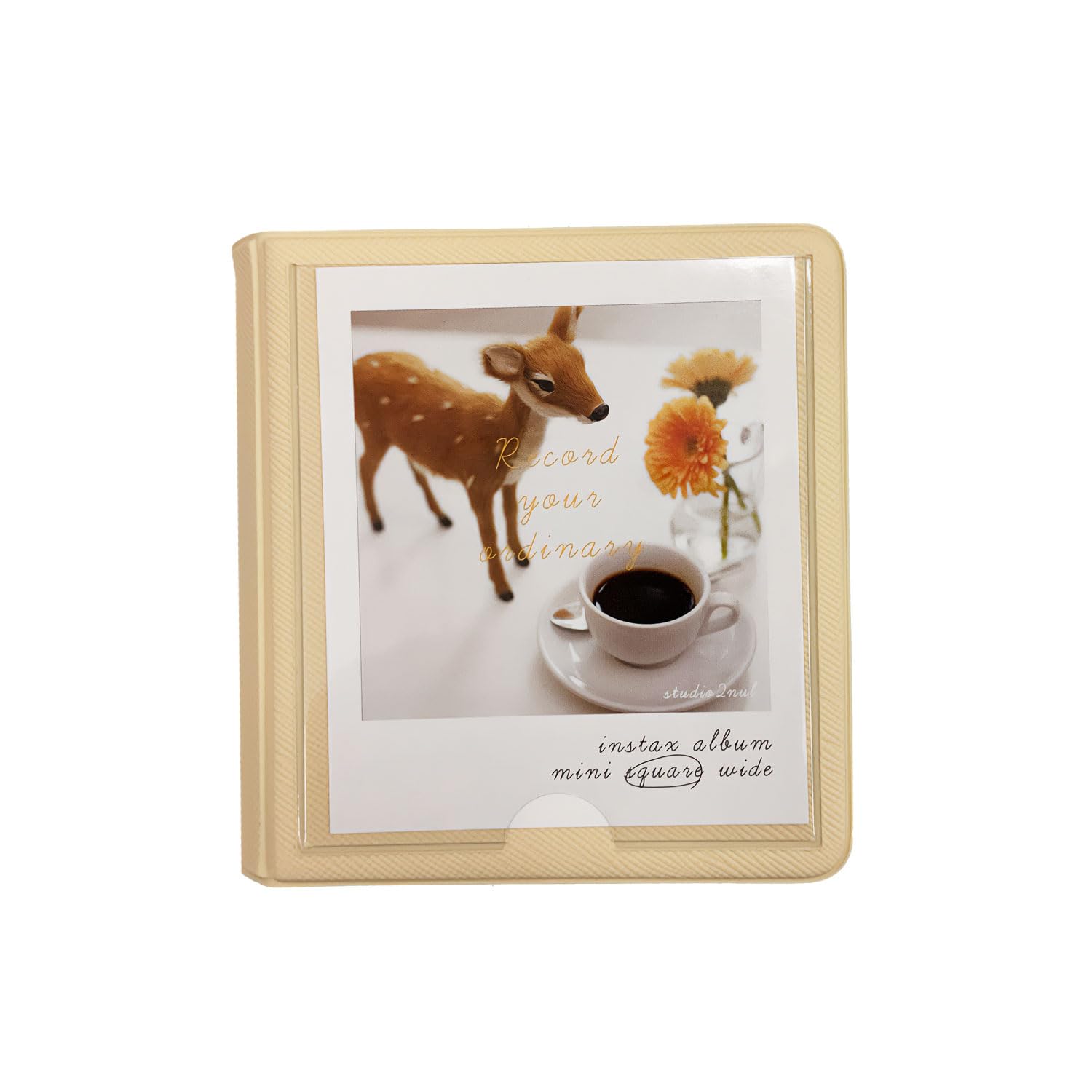 2NUL Polaroid Album Square instax Album for Instax square 1 cover 28 sheets storage (For square) + (Beige)
2NUL Polaroid Album Square instax Album for Instax square 1 cover 28 sheets storage (For square) + (Beige)