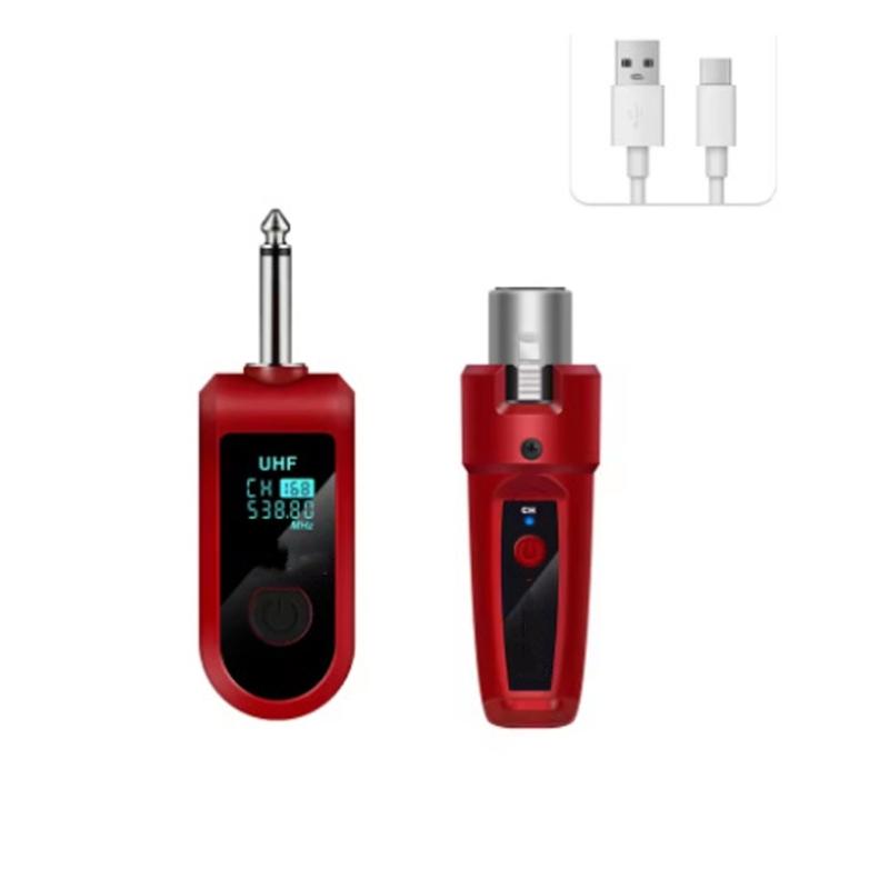 Wireless Microphone Converter XLR Transmitter and Receiver Microphone Wireless System for Dynamic Microphone Accessories
Wireless Microphone Converter XLR Transmitter and Receiver Microphone Wireless System for Dynamic Microphone Accessories