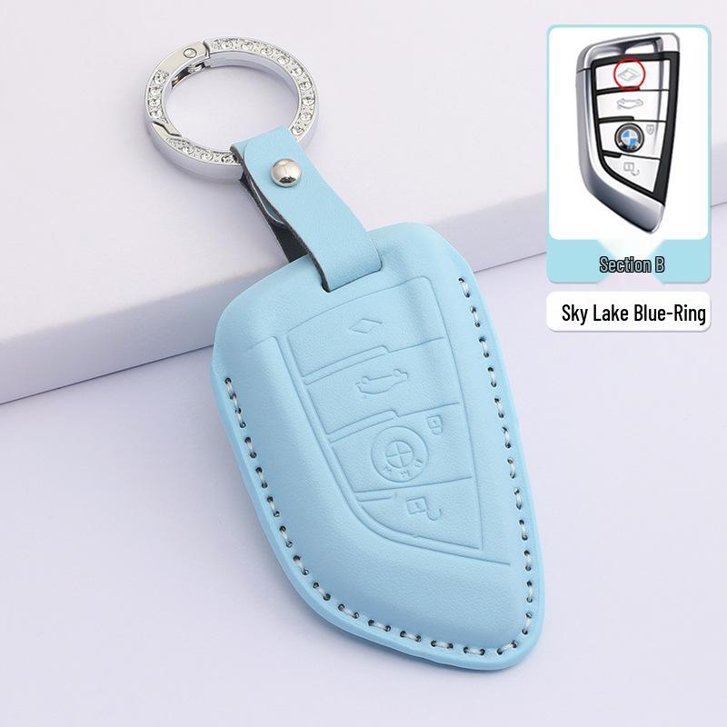 BMW 5 Series, 3 Series, X3, X1, X5, X6 Blade Key Leather Cover with Buckle
BMW 5 Series, 3 Series, X3, X1, X5, X6 Blade Key Leather Cover with Buckle