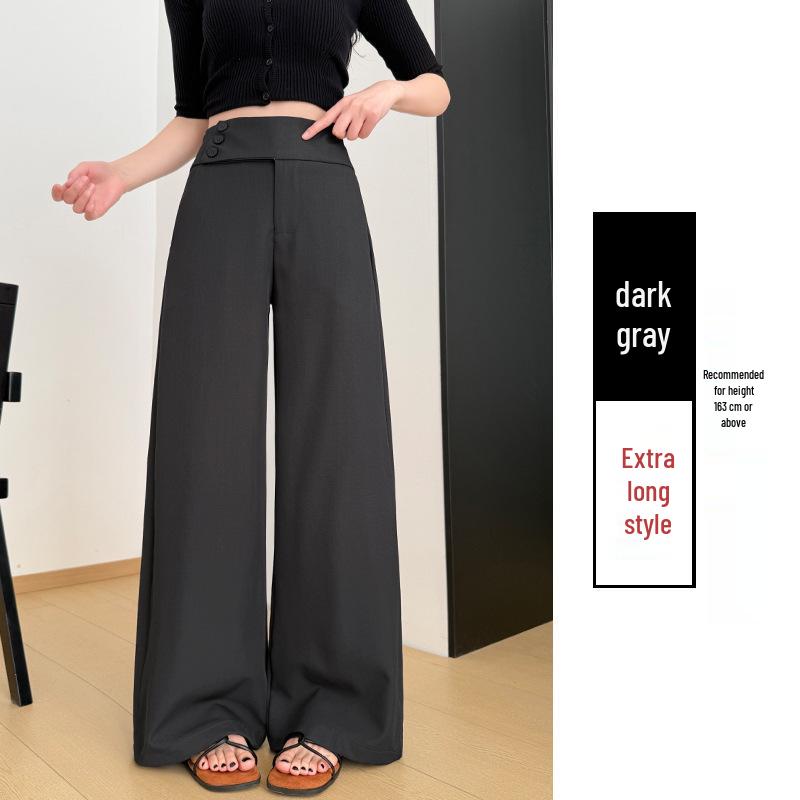 Retro Casual Women s Three-Button Slimming Straight Leg Suit Pants - Loose, Versatile, Slightly Wide-Leg for Spring/Summer Large
Retro Casual Women s Three-Button Slimming Straight Leg Suit Pants - Loose, Versatile, Slightly Wide-Leg for Spring/Summer Large