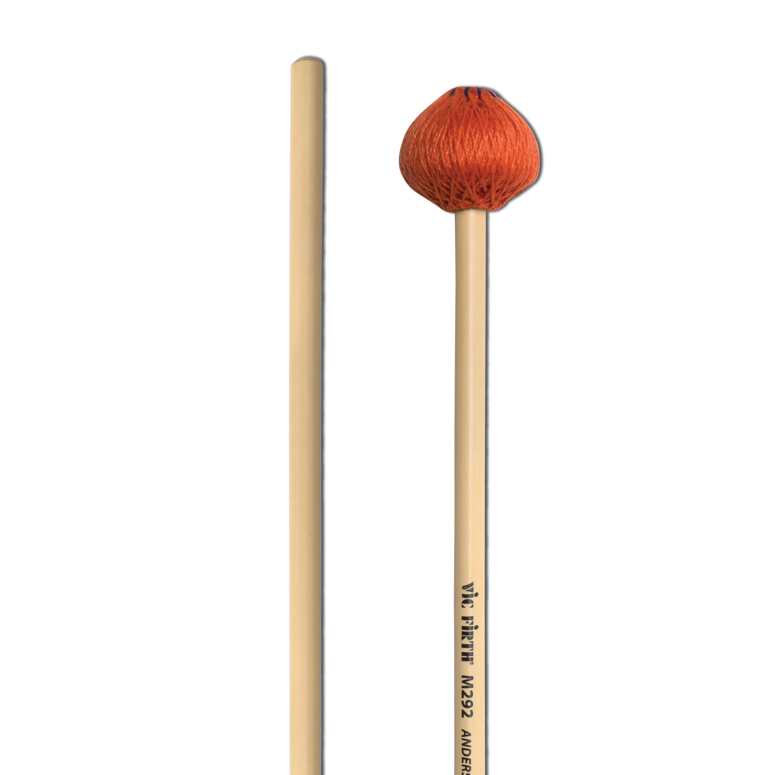 Vic FIrth - Signature Series Marimba and Vibraphone Mallets - M292 - Anders Åstrand - Medium - Orange
Vic FIrth - Signature Series Marimba and Vibraphone Mallets - M292 - Anders Åstrand - Medium - Orange