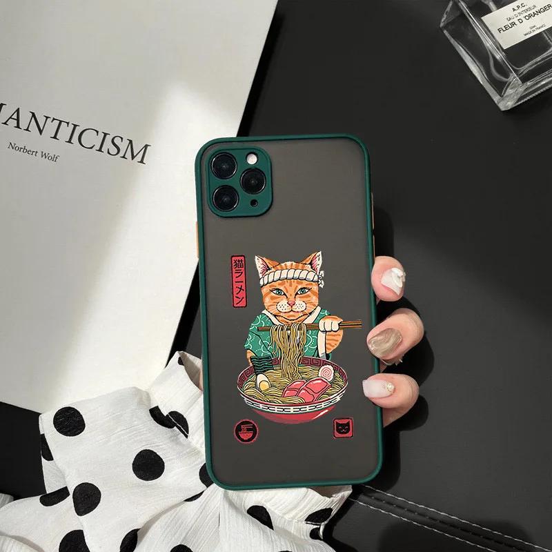 JAMULAR Neko Ramen Japan Cat Anime Phone Case For iPhone 13 12 11 14 15 Pro MAX XS X XR SE2 7 8Plus Cool Hard Matte Cover Fundas iPhone 13
JAMULAR Neko Ramen Japan Cat Anime Phone Case For iPhone 13 12 11 14 15 Pro MAX XS X XR SE2 7 8Plus Cool Hard Matte Cover Fundas iPhone 13