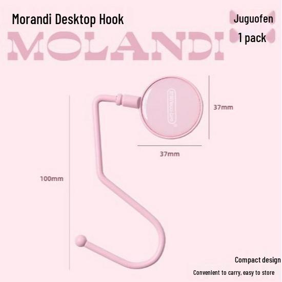 Morandi Color Multipurpose Desktop Hooks, No-Punch Removable Storage, Strong Load-Bearing
Morandi Color Multipurpose Desktop Hooks, No-Punch Removable Storage, Strong Load-Bearing