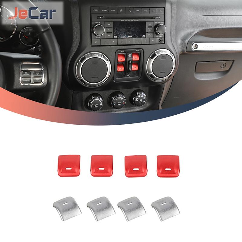 Ручка из алюминиевого сплава JeCar, декоративная крышка для Jeep Wrangler JK 2012-2017, кнопка переключения окна, накладка, наклейка
Ручка из алюминиевого сплава JeCar, декоративная крышка для Jeep Wrangler JK 2012-2017, кнопка переключения окна, накладка, наклейка