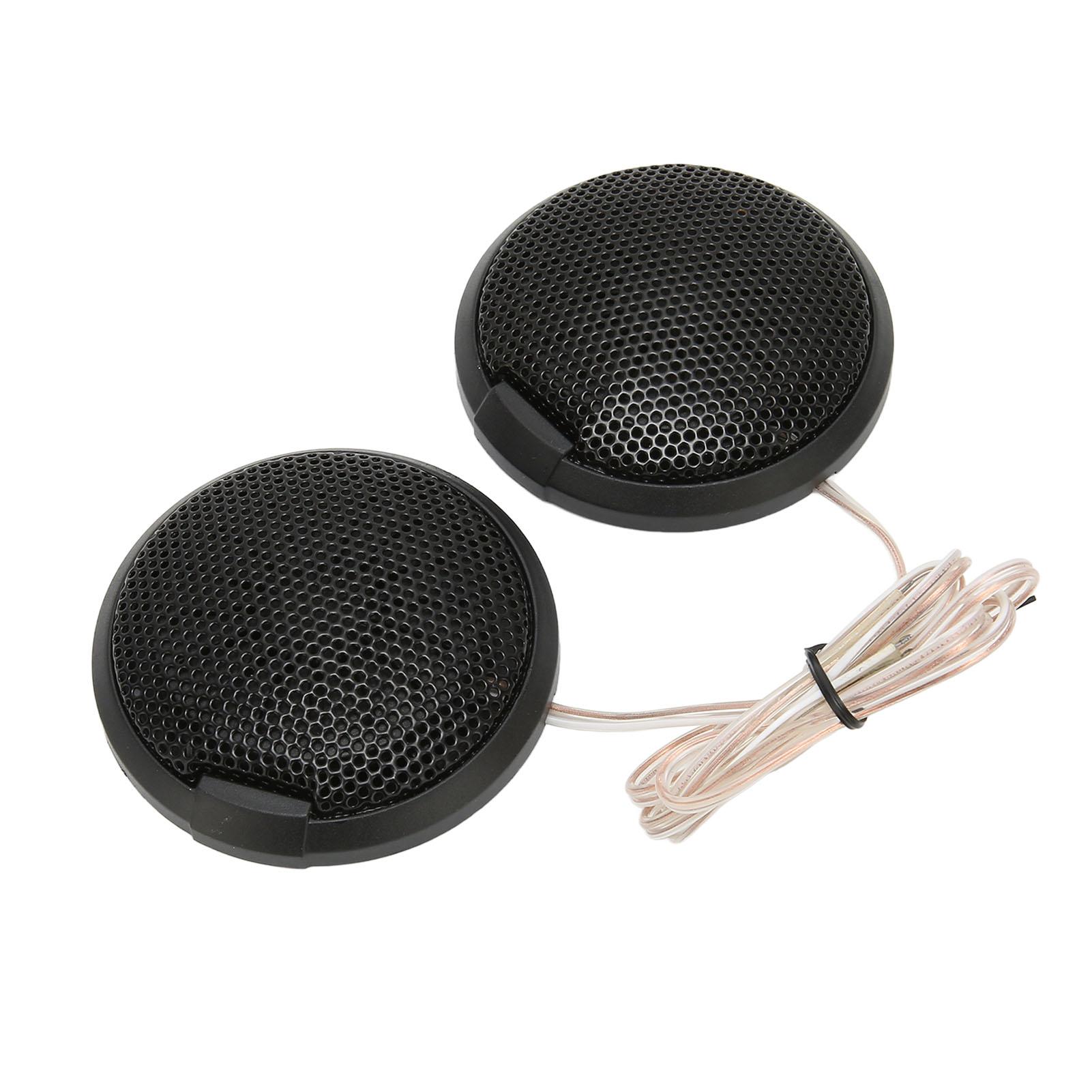 Pair Car Dome Tweeter 20W 105dB Round Spker Stick On Flush Mount Accessory
Pair Car Dome Tweeter 20W 105dB Round Spker Stick On Flush Mount Accessory