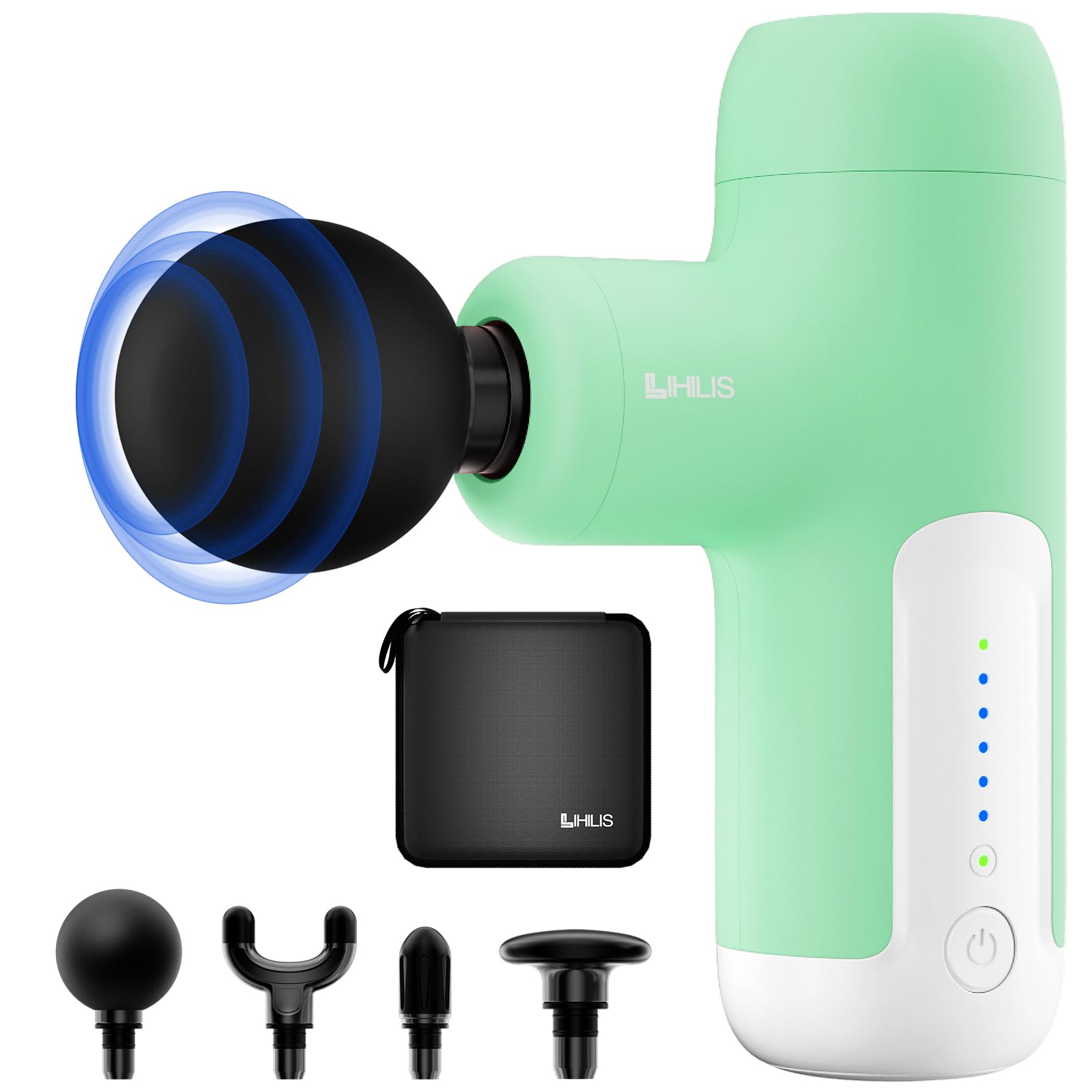 Fascia Release Gun Последняя акция Lihilis Handy AI Auto Mode 6 уровней Сильная вибрация 340 г Сверхлегкий Быстрая зарядка 4000 мАч Высокая емкость Использование для зелёный
Fascia Release Gun Последняя акция Lihilis Handy AI Auto Mode 6 уровней Сильная вибрация 340 г Сверхлегкий Быстрая зарядка 4000 мАч Высокая емкость Использование для зелёный