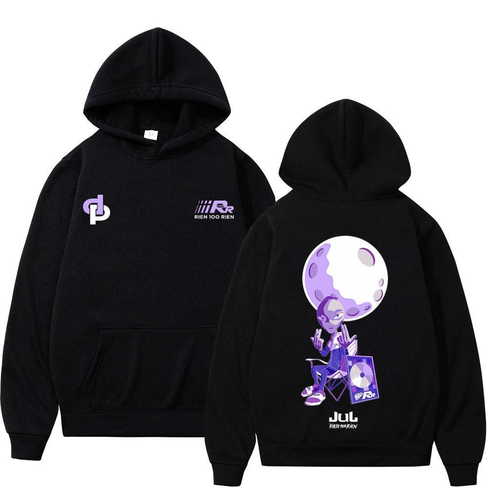 France Rapper Jul Rien 100 Rien Album Merch Hoodies Men Women Clothing Fashion Hip Hop Long-sleeved Sweatshirt Casual Pullovers 3XL
France Rapper Jul Rien 100 Rien Album Merch Hoodies Men Women Clothing Fashion Hip Hop Long-sleeved Sweatshirt Casual Pullovers 3XL