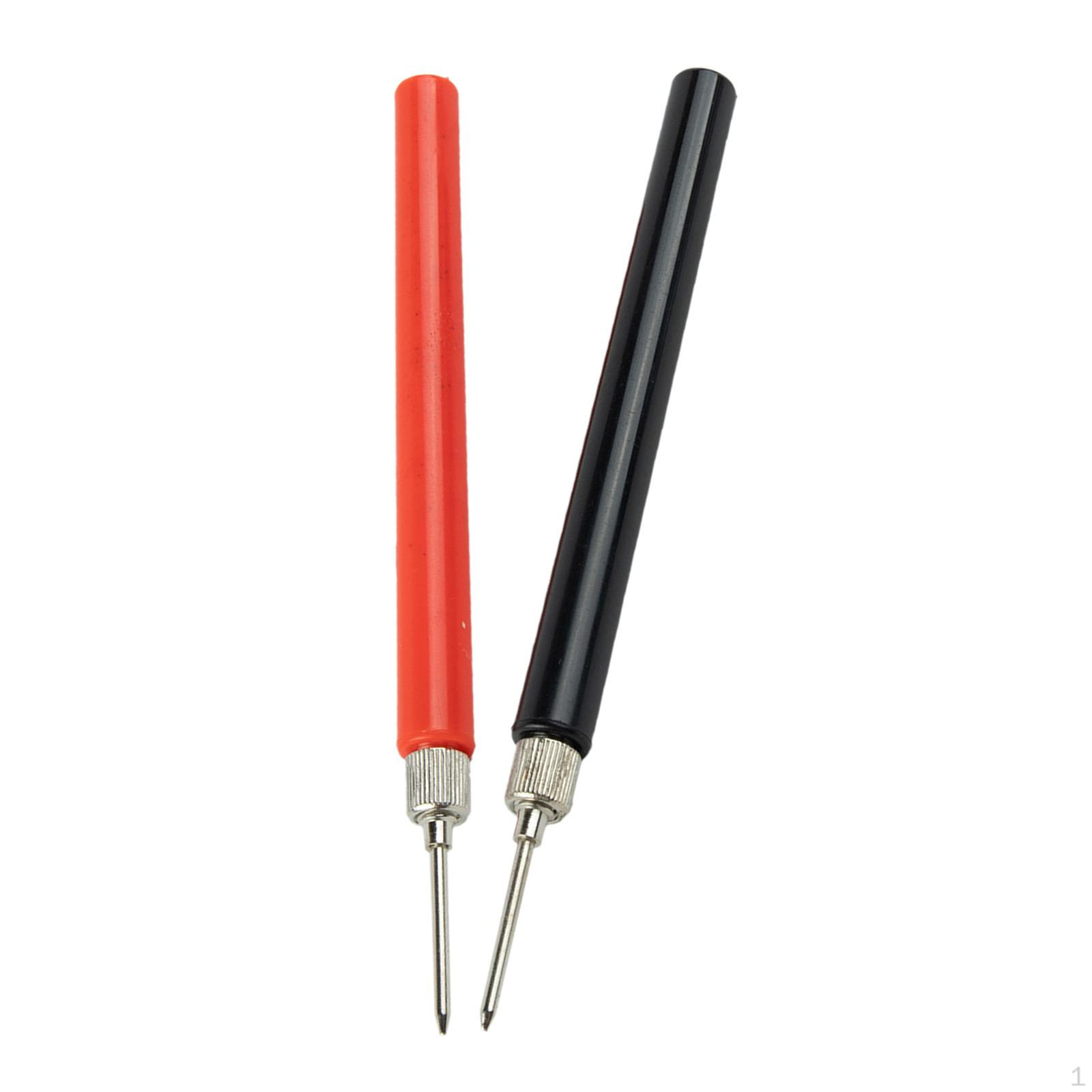 2 Pieces Test Probe Pins Insulated Multimeter Needle Point Professional Lead Durable
2 Pieces Test Probe Pins Insulated Multimeter Needle Point Professional Lead Durable