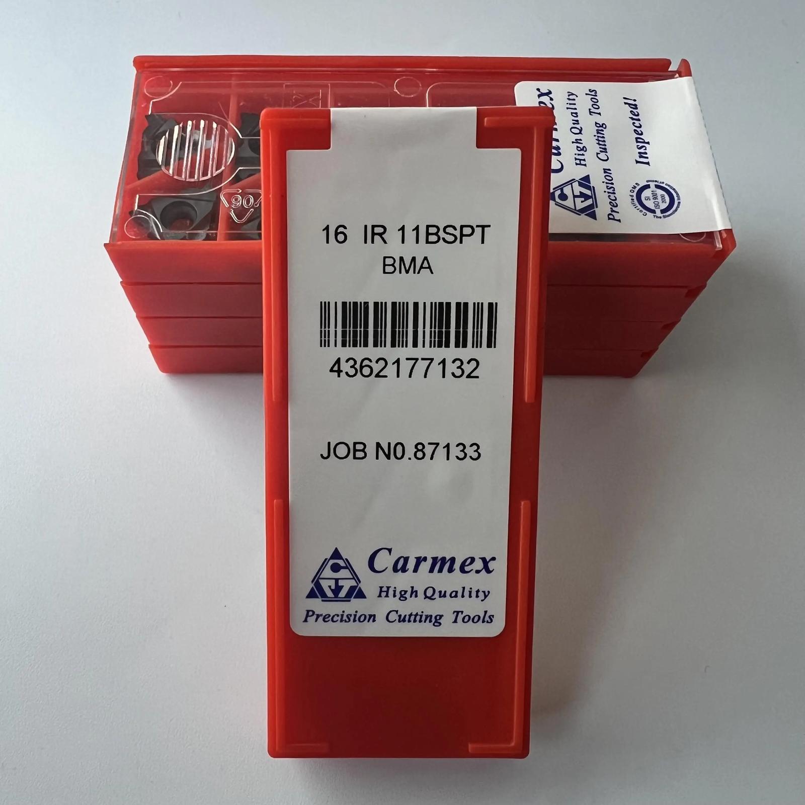 Original / 16IR11BSPT BMA / Industrial indexable Carbide Inserts 10 Pcs
Original / 16IR11BSPT BMA / Industrial indexable Carbide Inserts 10 Pcs