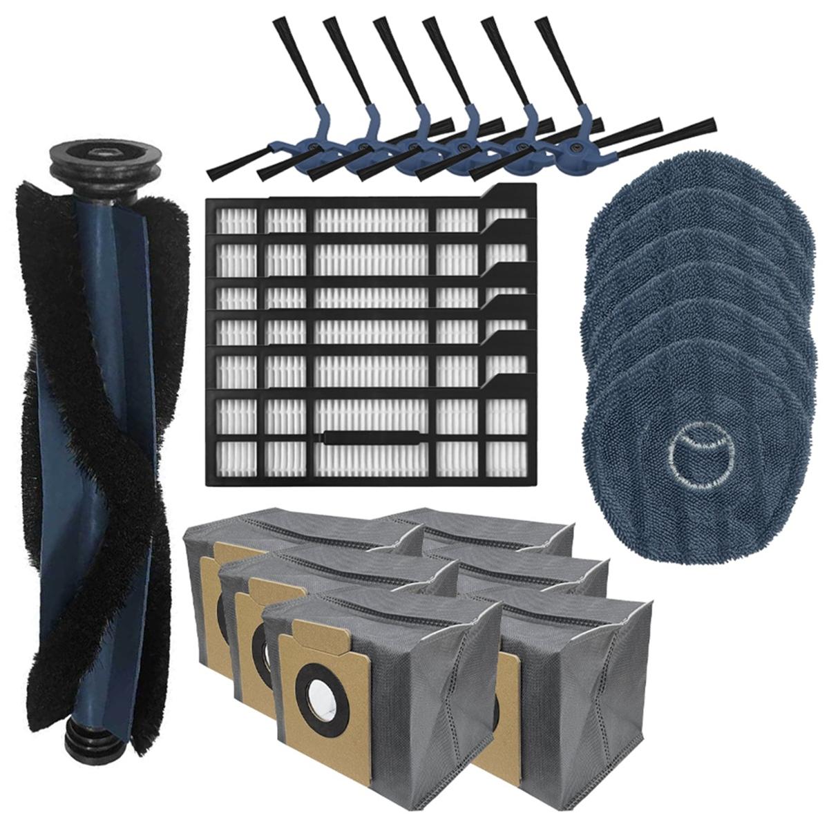 For Eufy X10 Pro Omni Robot Vacuum Replacement Parts Roller Brush Side Brush Filter Element Mop Dust Bag CHINA
For Eufy X10 Pro Omni Robot Vacuum Replacement Parts Roller Brush Side Brush Filter Element Mop Dust Bag CHINA