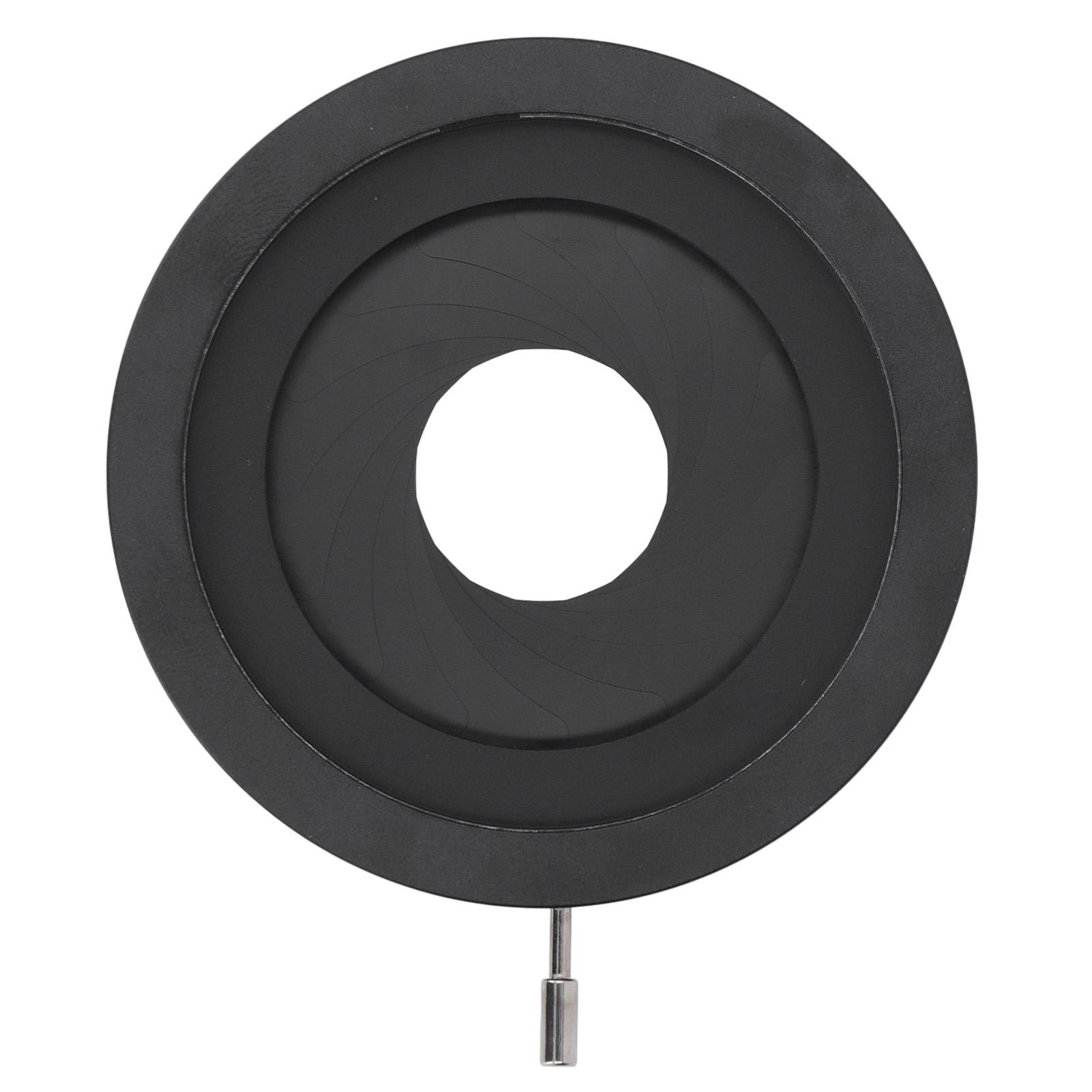 Adjustable Aperture 2‑50mm Iris Diaphragm Aluminum Alloy Manual Aperture Adjustable Mechanical Iris
Adjustable Aperture 2‑50mm Iris Diaphragm Aluminum Alloy Manual Aperture Adjustable Mechanical Iris