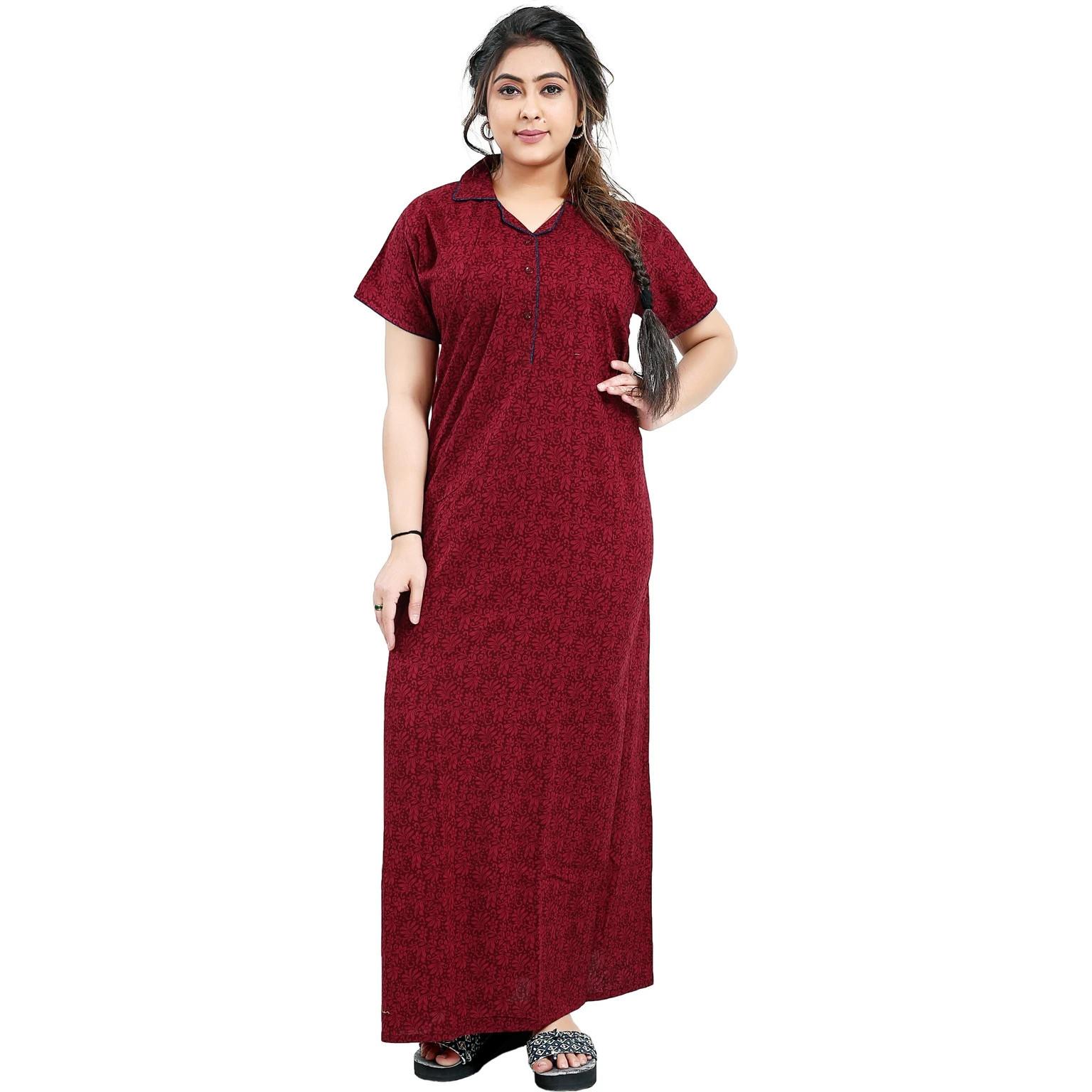 Indian Summer Wear Cotton Night Gown Beautiful Designer Casual Wear Maxi Nighty Free
Indian Summer Wear Cotton Night Gown Beautiful Designer Casual Wear Maxi Nighty Free