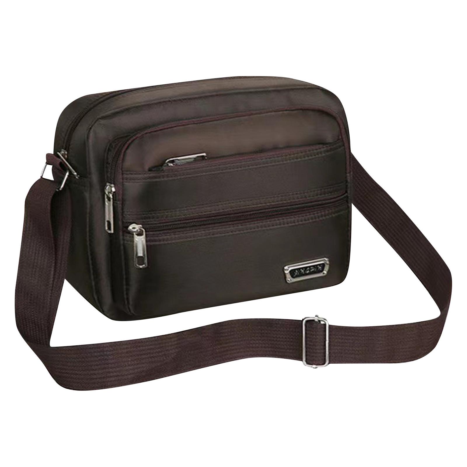 Мужской и женский нейлоновый кошелек, холщовая сумка для кассира, сумка через плечо из ткани Оксфорд One Size коричневый
Мужской и женский нейлоновый кошелек, холщовая сумка для кассира, сумка через плечо из ткани Оксфорд One Size коричневый