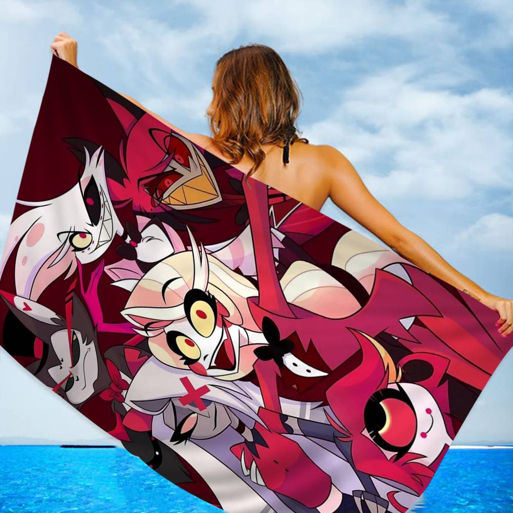 Cartoon Hazbin Hotel Bath Towel Microfiber Soft Water Absorbing Breathable For Girl Kids Decorative Cartoon Beach Towel W30*H60(CM)
Cartoon Hazbin Hotel Bath Towel Microfiber Soft Water Absorbing Breathable For Girl Kids Decorative Cartoon Beach Towel W30*H60(CM)