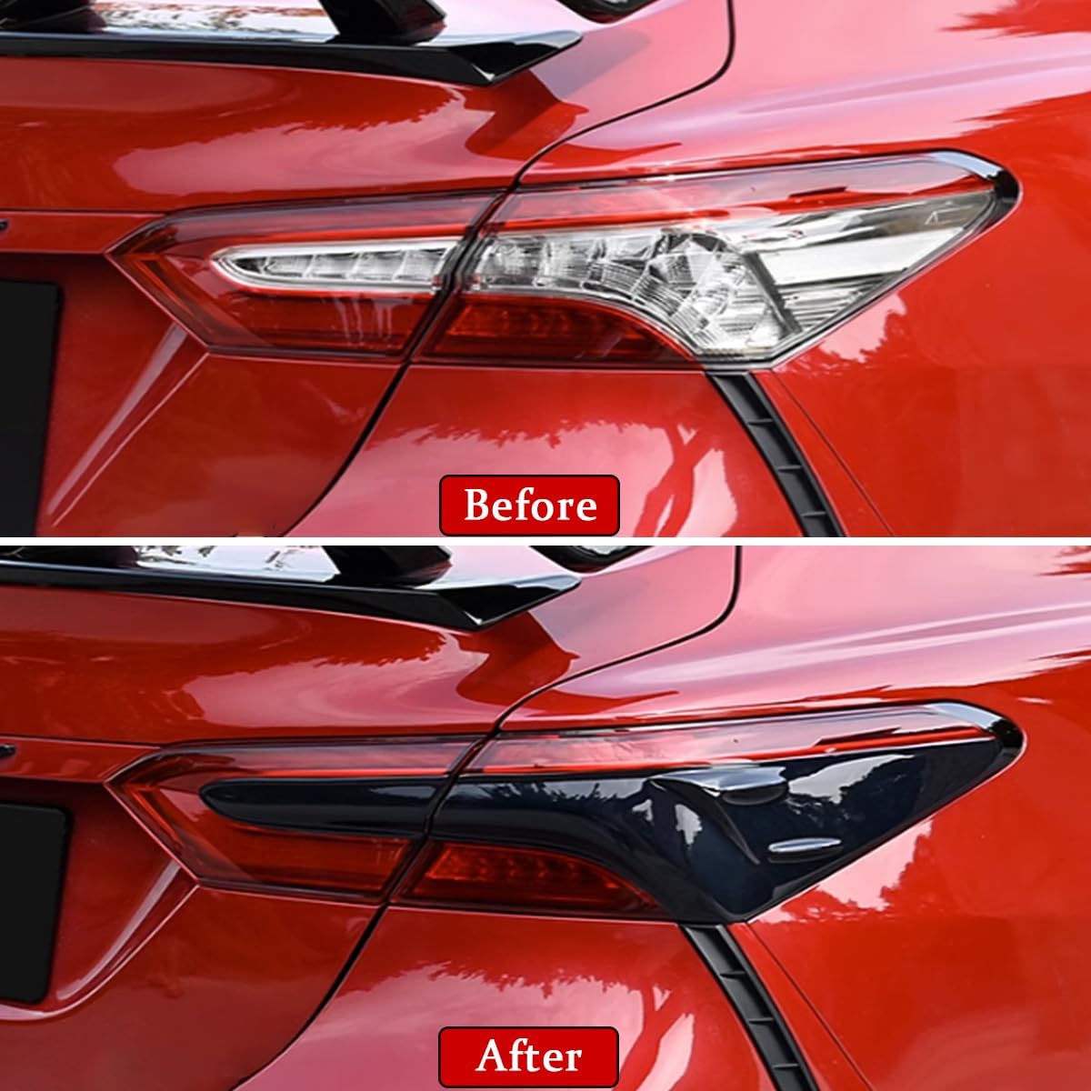 Tail Light Lamp Cover Guard Trim 4Pcs for Camry 2024 2023 2022 2021 2020 2019 2018 Tail Light Frame Bezels Decoration Protector Accessories
Tail Light Lamp Cover Guard Trim 4Pcs for Camry 2024 2023 2022 2021 2020 2019 2018 Tail Light Frame Bezels Decoration Protector Accessories