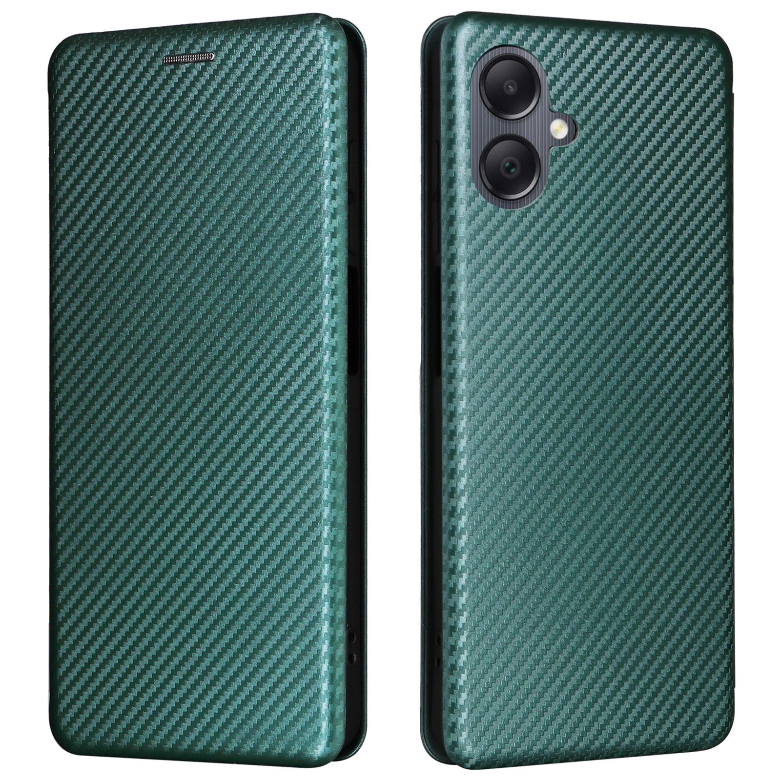 For Samsung Galaxy A07 4G Case Carbon Fiber Texture Drop-Proof PU Leather Phone Cover Green
For Samsung Galaxy A07 4G Case Carbon Fiber Texture Drop-Proof PU Leather Phone Cover Green