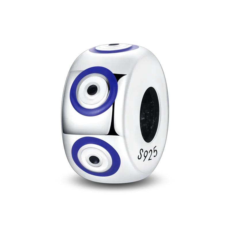 Hot Sale 925 copper Color Evil Eye Charm Demon Eye Bead for Original Bracelet&Bangle DIY Making Fashion Zircon Gift
Hot Sale 925 copper Color Evil Eye Charm Demon Eye Bead for Original Bracelet&Bangle DIY Making Fashion Zircon Gift