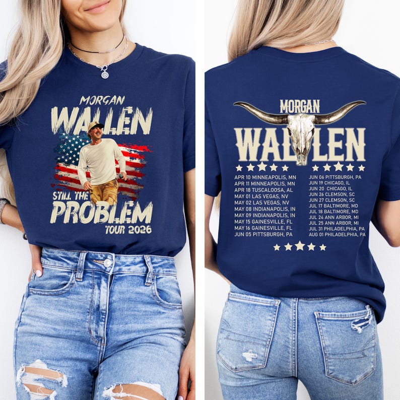 2026 Summer Fashion Tee Morgan Wallen Still the Problem Tour 2026 Comfort Shirt, Morgan Wallen Country Music Tee, Morgan Wallen Fan Gift XXXL
2026 Summer Fashion Tee Morgan Wallen Still the Problem Tour 2026 Comfort Shirt, Morgan Wallen Country Music Tee, Morgan Wallen Fan Gift XXXL