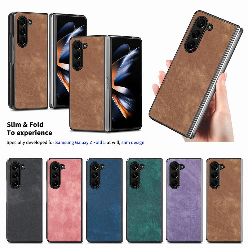 Кожаный складной чехол для телефона в стиле ретро для Samsung Z Fold 5/4/3, матовый тонкий противоударный чехол с ощущением кожи, чистый цвет, задняя крышка
Кожаный складной чехол для телефона в стиле ретро для Samsung Z Fold 5/4/3, матовый тонкий противоударный чехол с ощущением кожи, чистый цвет, задняя крышка