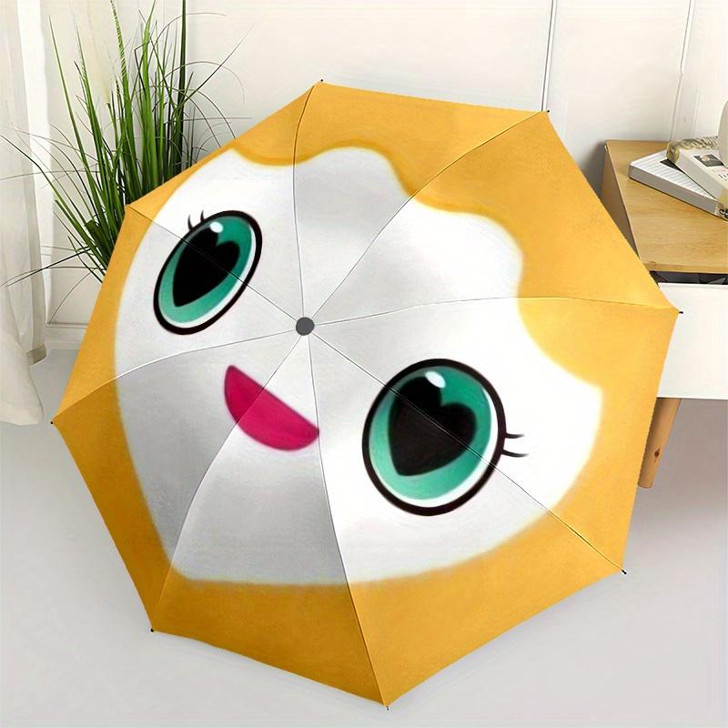 1pc Egg Character Illustration Umbrella with Plastic Handle,Suitable for All Seasons Home Travel Outdoor UmbrellaM912
1pc Egg Character Illustration Umbrella with Plastic Handle,Suitable for All Seasons Home Travel Outdoor UmbrellaM912