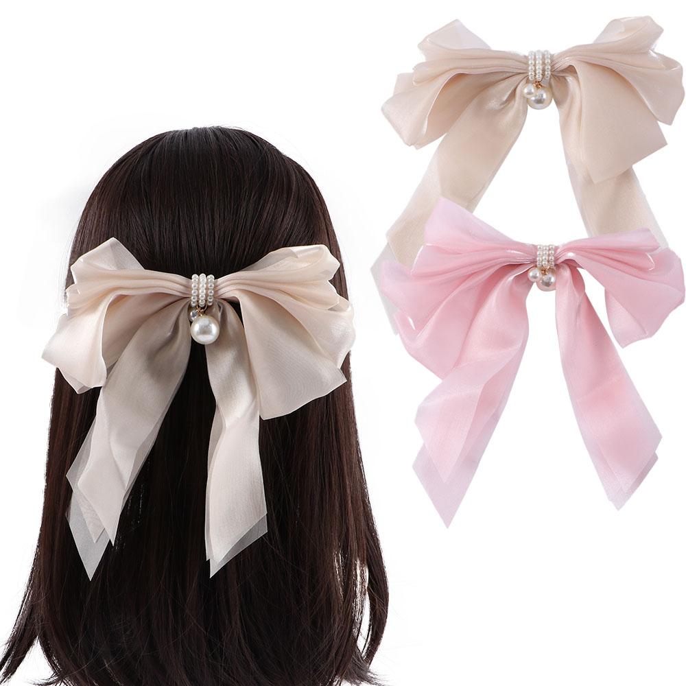 Cloth Female Chiffon Gifts Snap Hair Clip Hair Accessories Korean Style Hairpin Bow Spring Clip
Cloth Female Chiffon Gifts Snap Hair Clip Hair Accessories Korean Style Hairpin Bow Spring Clip