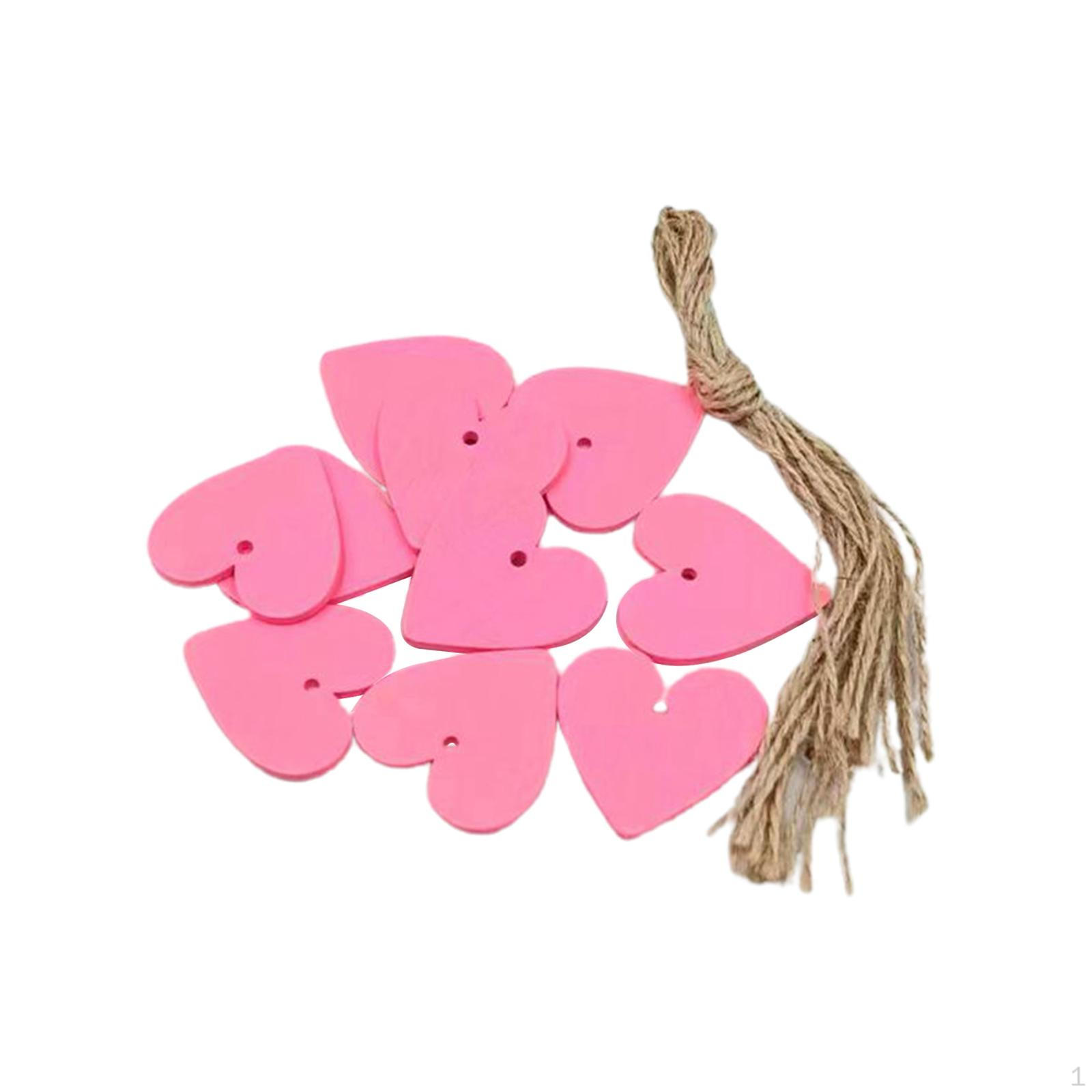 10 Pieces Colorful Wooden Embellishment Scrapbook Craft DIY Hanging Tags Gifts 10pcs Pink
10 Pieces Colorful Wooden Embellishment Scrapbook Craft DIY Hanging Tags Gifts 10pcs Pink