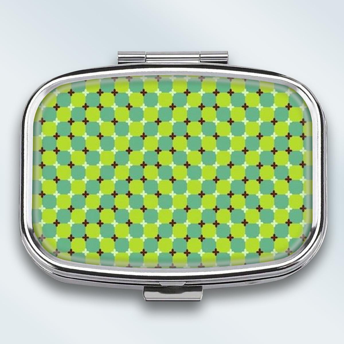 Portable Pill Box with 2 Compartments, Mini Metal Medicine Organizer Case, Cute Printed Pill Container for Vitamins, Pills, Jewelry, Travel, Daily Use разноцветный
Portable Pill Box with 2 Compartments, Mini Metal Medicine Organizer Case, Cute Printed Pill Container for Vitamins, Pills, Jewelry, Travel, Daily Use разноцветный