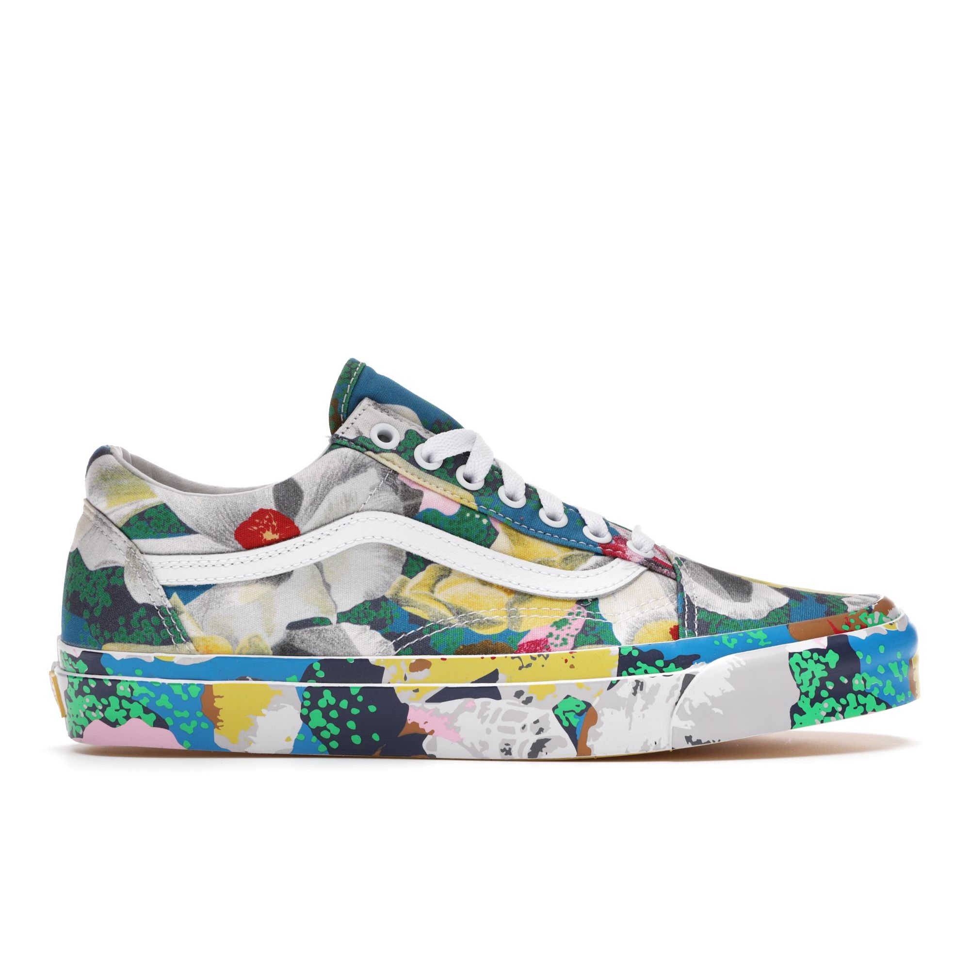 Желтые кроссовки унисекс Vans Kenzo x OG Old Skool LX с цветочным принтом True-White VN0A4P3X01H
Желтые кроссовки унисекс Vans Kenzo x OG Old Skool LX с цветочным принтом True-White VN0A4P3X01H