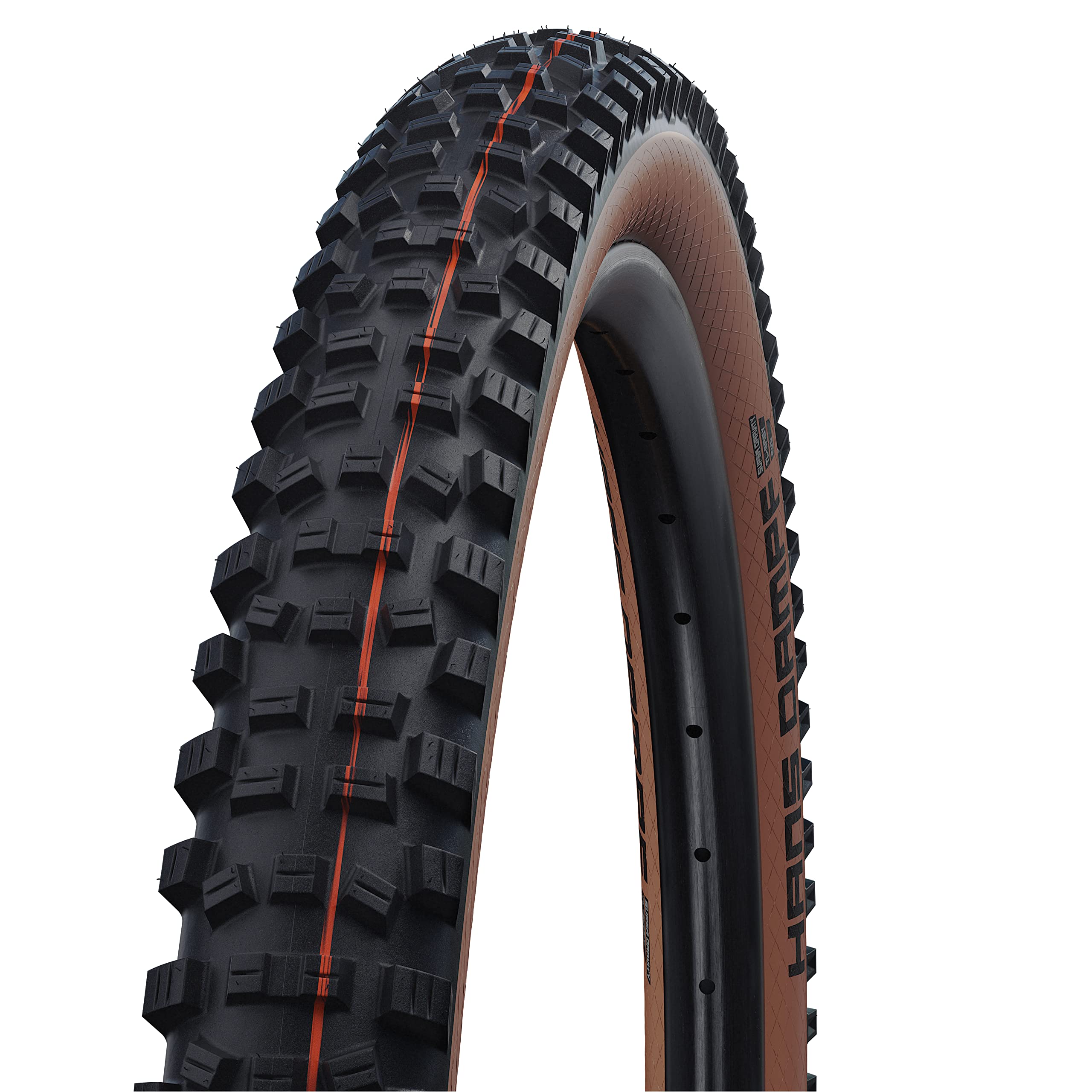 Schwalbe - Hans Dampf All Terrian и All MTB Tubeless складная велосипедная покрышка | 29 x 2,35 | Линия Evolution, Addix Soft, Super Trail | Черный/бежевый
Schwalbe - Hans Dampf All Terrian и All MTB Tubeless складная велосипедная покрышка | 29 x 2,35 | Линия Evolution, Addix Soft, Super Trail | Черный/бежевый