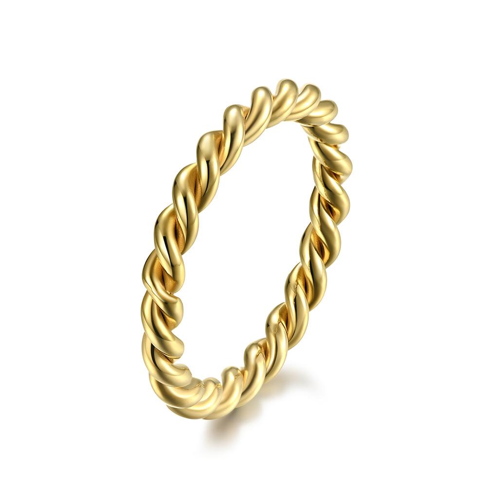 Simple Style Multi Strand Spiral Weave Fried Dough Twists Literary Trend Male Neutral Index Finger Lovers Ring 12
Simple Style Multi Strand Spiral Weave Fried Dough Twists Literary Trend Male Neutral Index Finger Lovers Ring 12