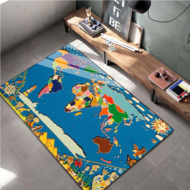 15 Sizes Retro Navigation Map Pattern Decorative Square Rug House Living Room Floor Matte Bedroom Carpet Art Mat Fans Gift 40x60cm (16x24in)
15 Sizes Retro Navigation Map Pattern Decorative Square Rug House Living Room Floor Matte Bedroom Carpet Art Mat Fans Gift 40x60cm (16x24in)