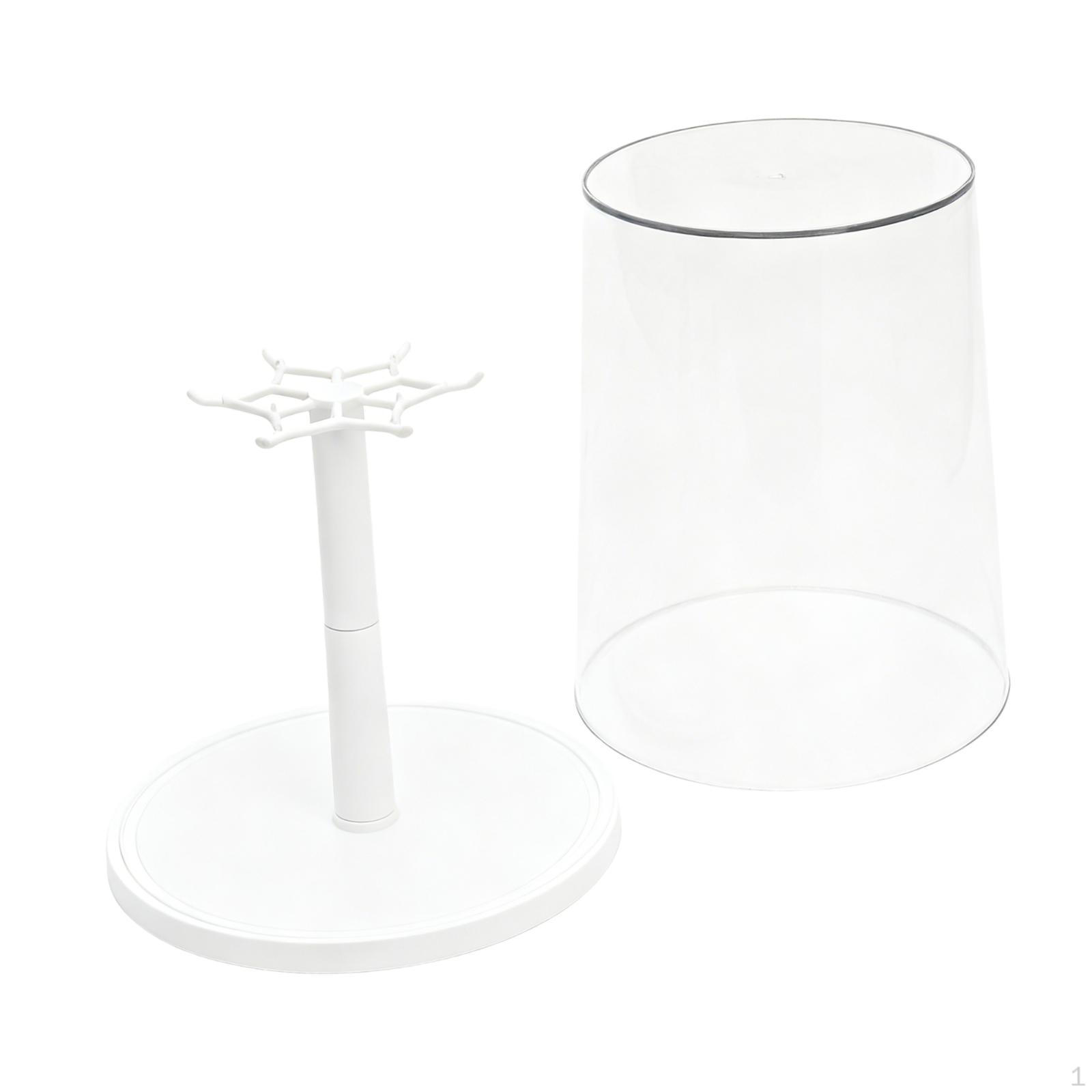 Degree Rotating Figurine Display Case, Transparent Box for Doll Display, Collection Stand, L White
Degree Rotating Figurine Display Case, Transparent Box for Doll Display, Collection Stand, L White