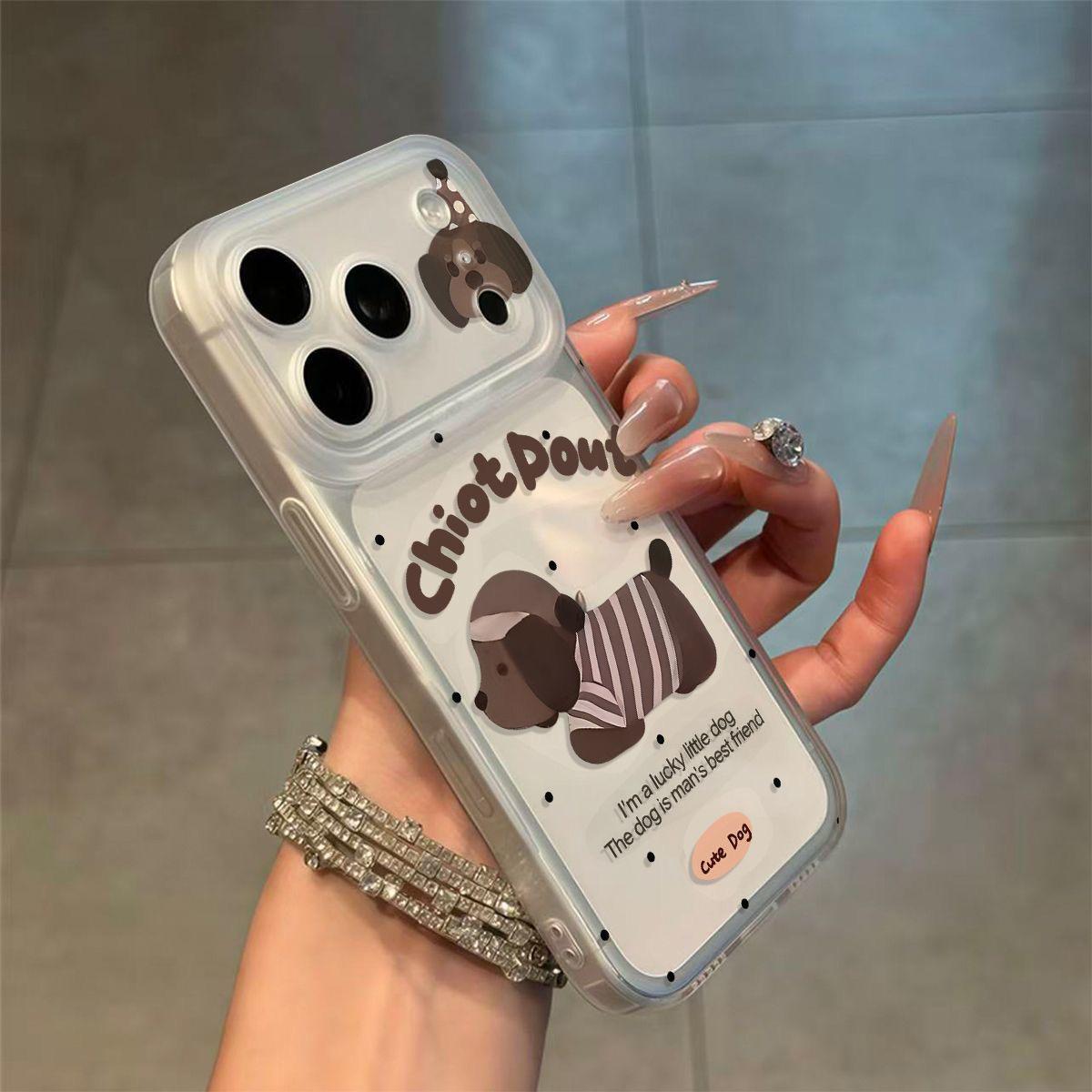 Striped Puppy Matte Transparent Soft Case for Apple 13/16/17 Pro/Max 14 Pro
Striped Puppy Matte Transparent Soft Case for Apple 13/16/17 Pro/Max 14 Pro