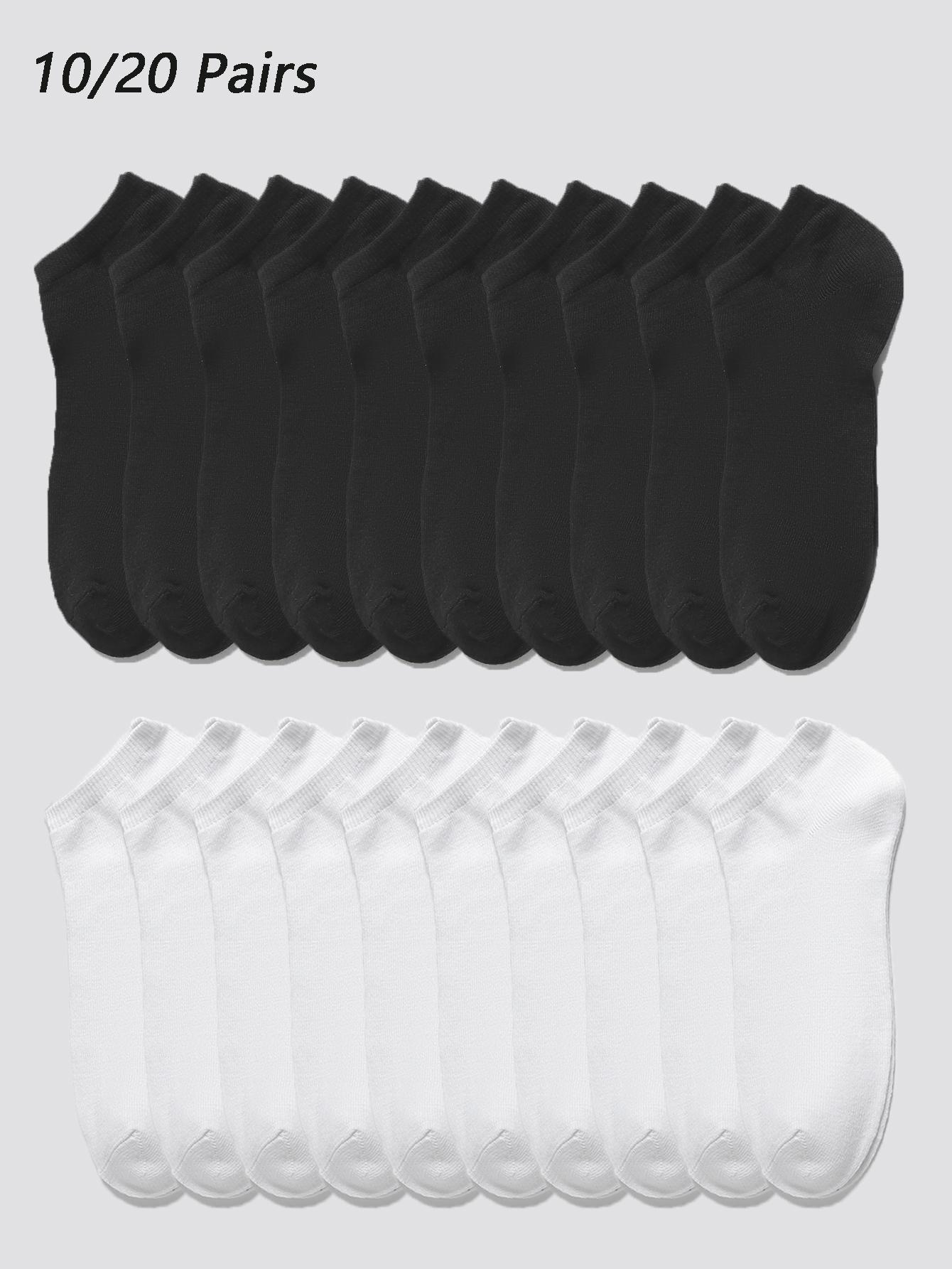 10/20Pairs of Men s/women s Boat Socks, Plain Color, Anti Odor, Summer Ankle Socks, Casual and Breathable Low Waisted Socks One Size
10/20Pairs of Men s/women s Boat Socks, Plain Color, Anti Odor, Summer Ankle Socks, Casual and Breathable Low Waisted Socks One Size