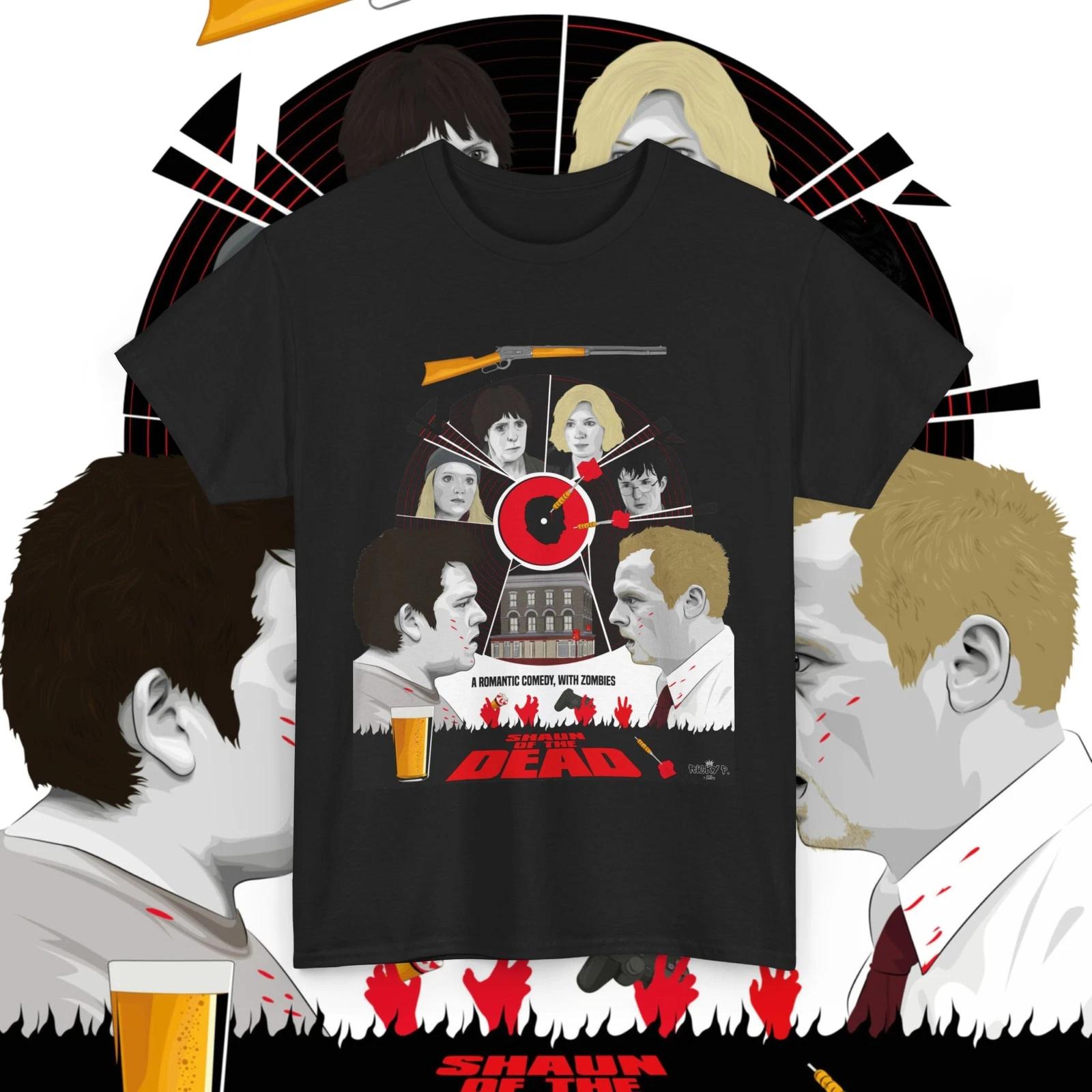 Shaun Of The Dead Movie 100% Cotton T-shirt Mens Tees Top Comic Art Unisex Heavy Cotton Tee L
Shaun Of The Dead Movie 100% Cotton T-shirt Mens Tees Top Comic Art Unisex Heavy Cotton Tee L