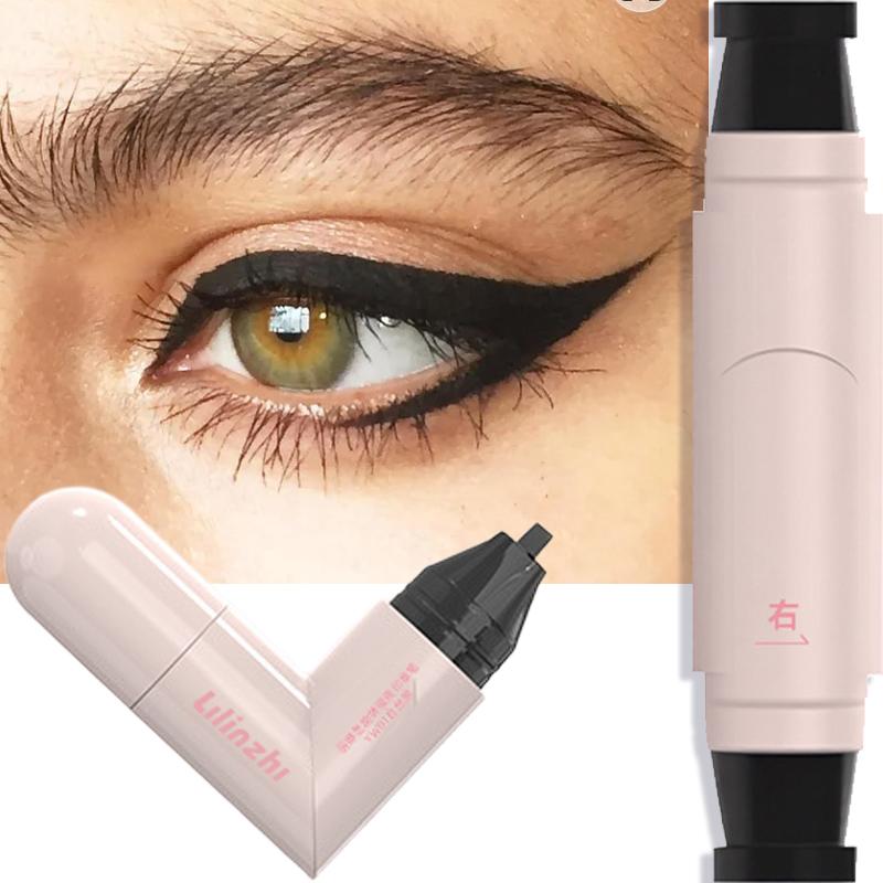 Lazy Integrated Eyeliner Stamp Symmetric Precise Outline Seal Lasting Waterproof Liquid Eye Liner Pen Extended Eye Tail Makeup
Lazy Integrated Eyeliner Stamp Symmetric Precise Outline Seal Lasting Waterproof Liquid Eye Liner Pen Extended Eye Tail Makeup