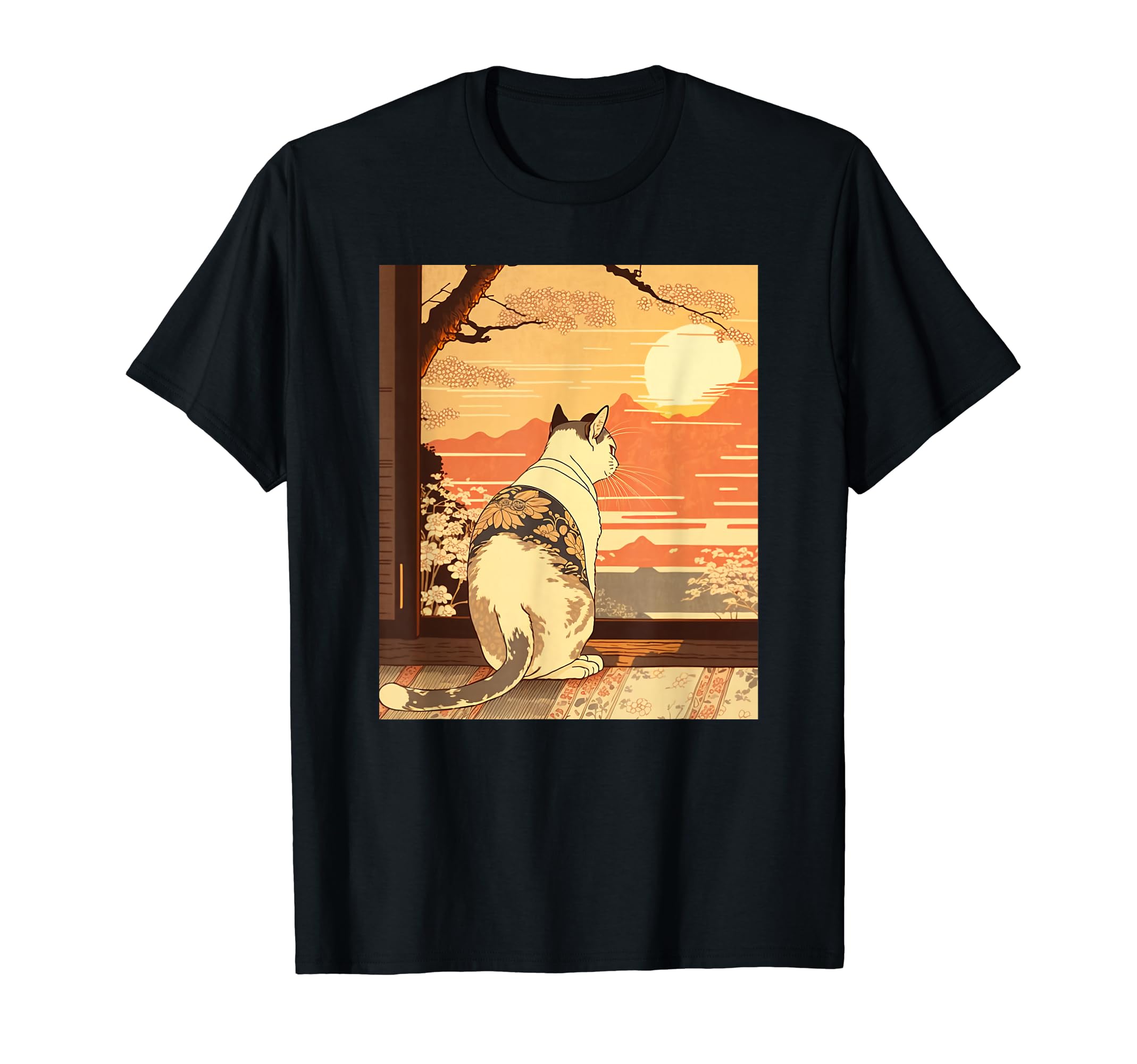 art Kanagawa vintage Japanese tattoo art cat graphic Ukiyo-e t-shirt чёрный
art Kanagawa vintage Japanese tattoo art cat graphic Ukiyo-e t-shirt чёрный