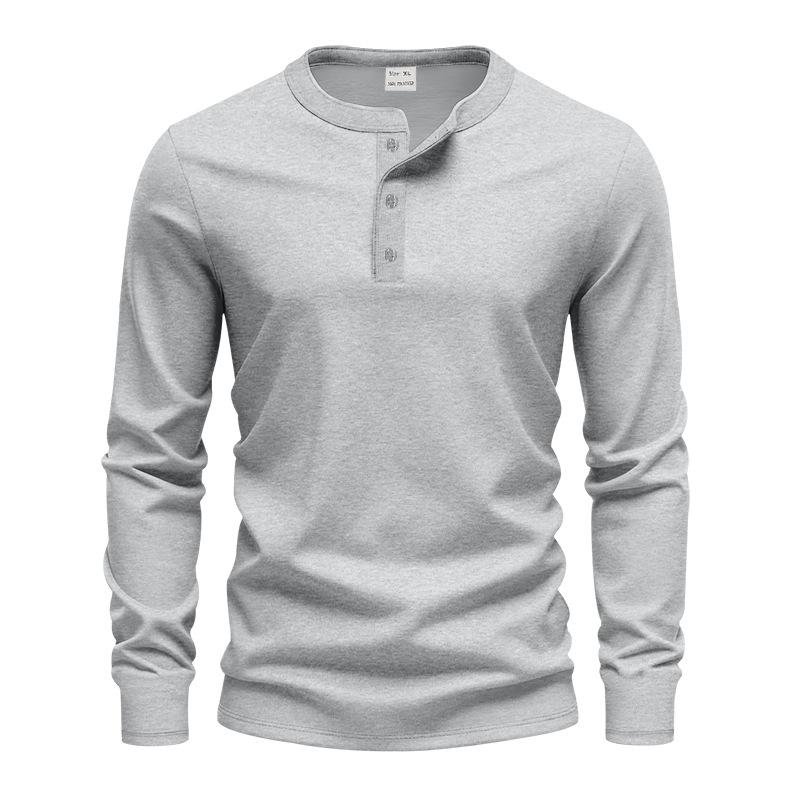 2026 Autumn and Winter New Casual and Simple Commuting Long-sleeved Bottoming Shirt XXXL сірий
2026 Autumn and Winter New Casual and Simple Commuting Long-sleeved Bottoming Shirt XXXL сірий