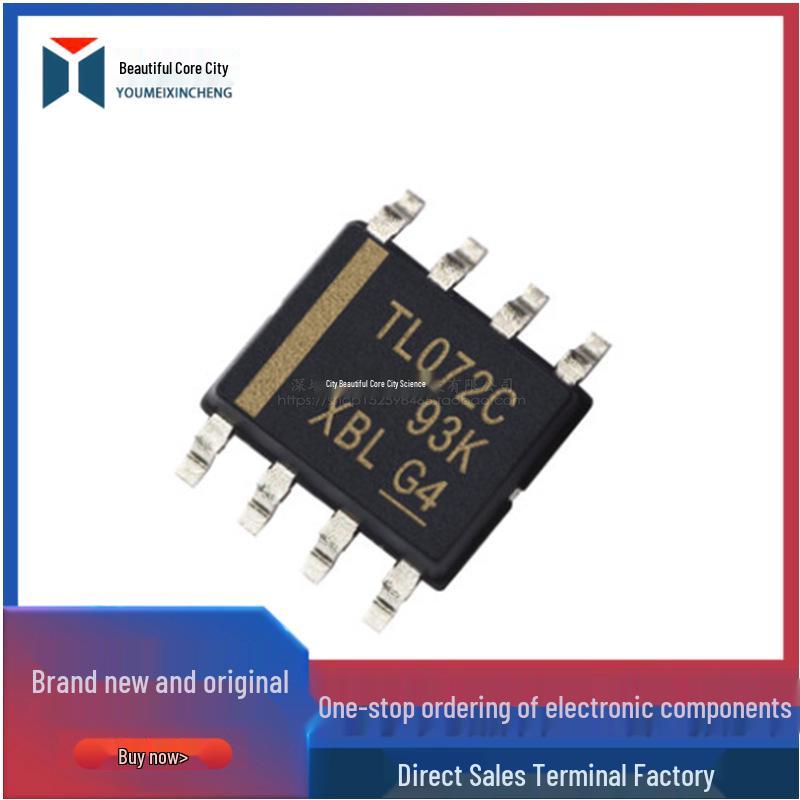 New TI TL072CDR TL072C SMD SOP8 Low Power Op-Amp
New TI TL072CDR TL072C SMD SOP8 Low Power Op-Amp