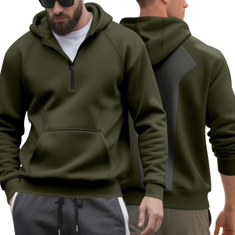 Fashionable Winter Velvet Men s Casual Sports Commuting Hooded Velvet Zipper Contrasting Color Loose and Versatile Sweatshirt XXXL армія зелений колір
Fashionable Winter Velvet Men s Casual Sports Commuting Hooded Velvet Zipper Contrasting Color Loose and Versatile Sweatshirt XXXL армія зелений колір