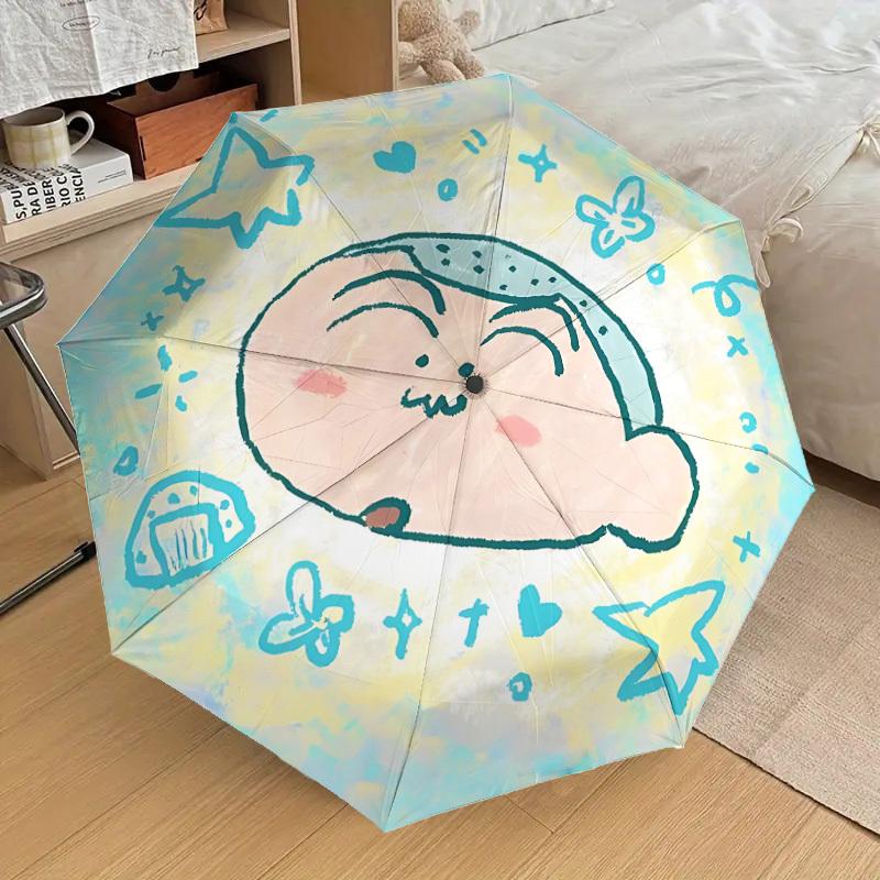 1pc Crayon Shin-chan Automatic Folding Umbrella, Casual Outdoor Accessory, Birthday Festival Gift yy251126183
1pc Crayon Shin-chan Automatic Folding Umbrella, Casual Outdoor Accessory, Birthday Festival Gift yy251126183