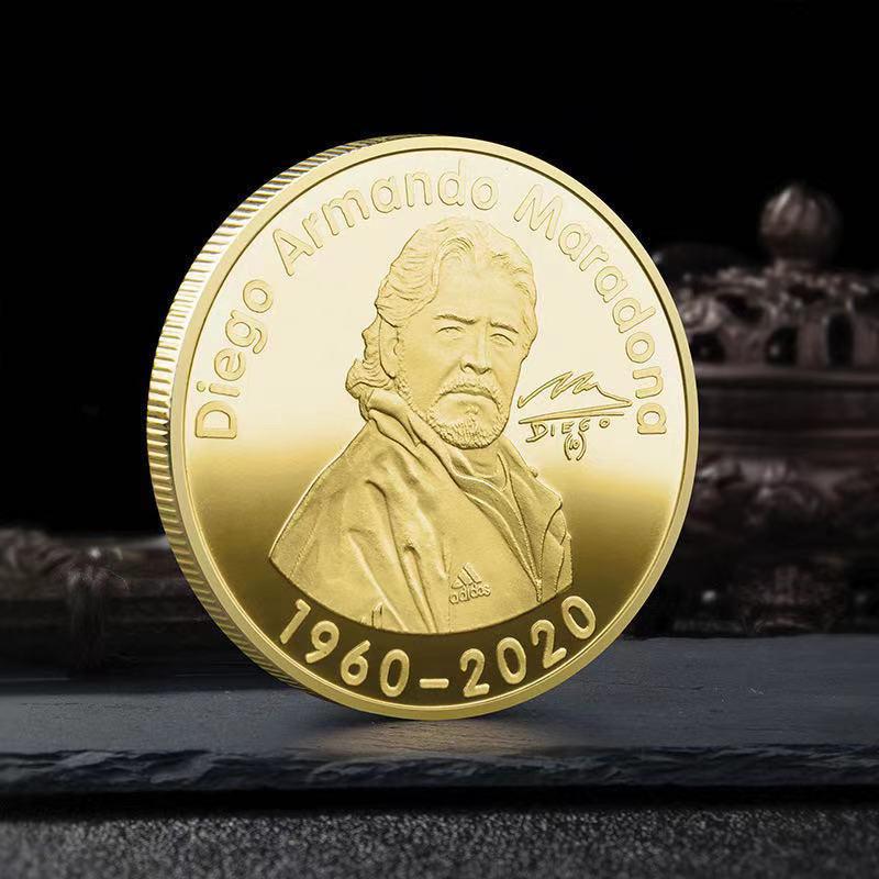 Maradona football star coins, commemorative medals, Argentine football star gold coins, silver coins, gifts, ornaments, memorials
Maradona football star coins, commemorative medals, Argentine football star gold coins, silver coins, gifts, ornaments, memorials