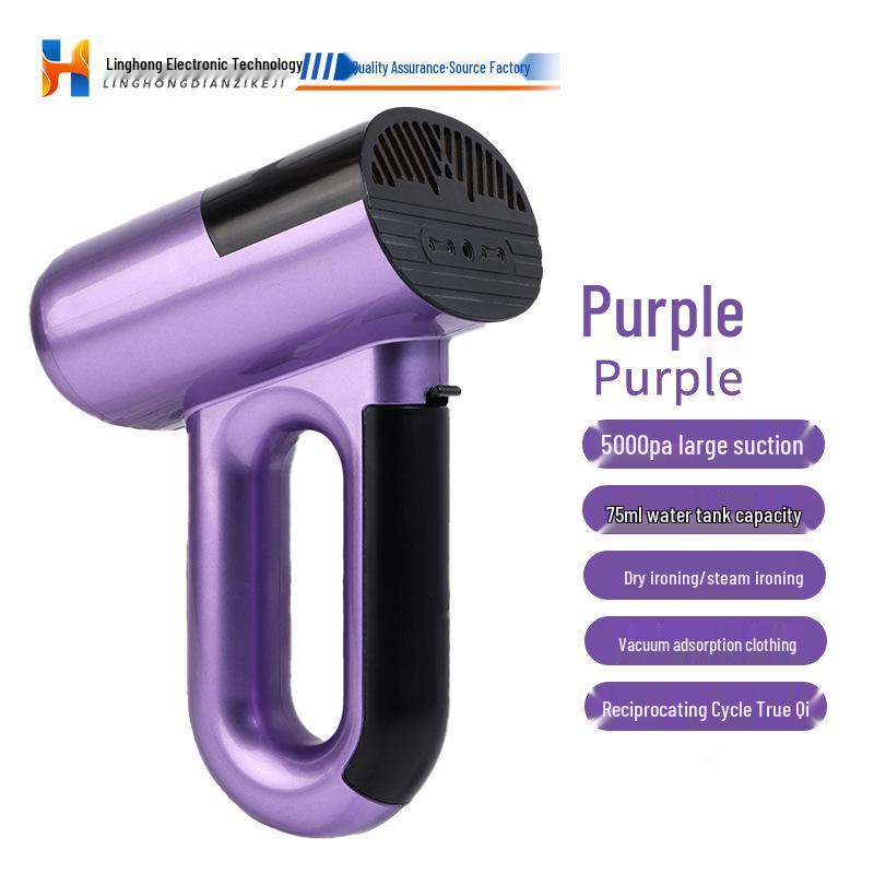 Portable Handheld Garment Steamer: Small, Electric Steam Iron for Flat and Vertical Ironing. US Plug (English Manual)
Portable Handheld Garment Steamer: Small, Electric Steam Iron for Flat and Vertical Ironing. US Plug (English Manual)