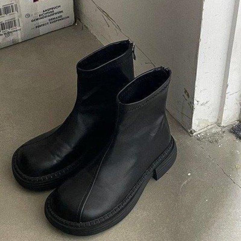 Коричневые короткие ботинки женские весенне-осенние на толстой подошве тонкие ботинки Мартин черные тонкие ботинки толстый каблук круглый носок эластичные короткие ботинки 40
Коричневые короткие ботинки женские весенне-осенние на толстой подошве тонкие ботинки Мартин черные тонкие ботинки толстый каблук круглый носок эластичные короткие ботинки 40