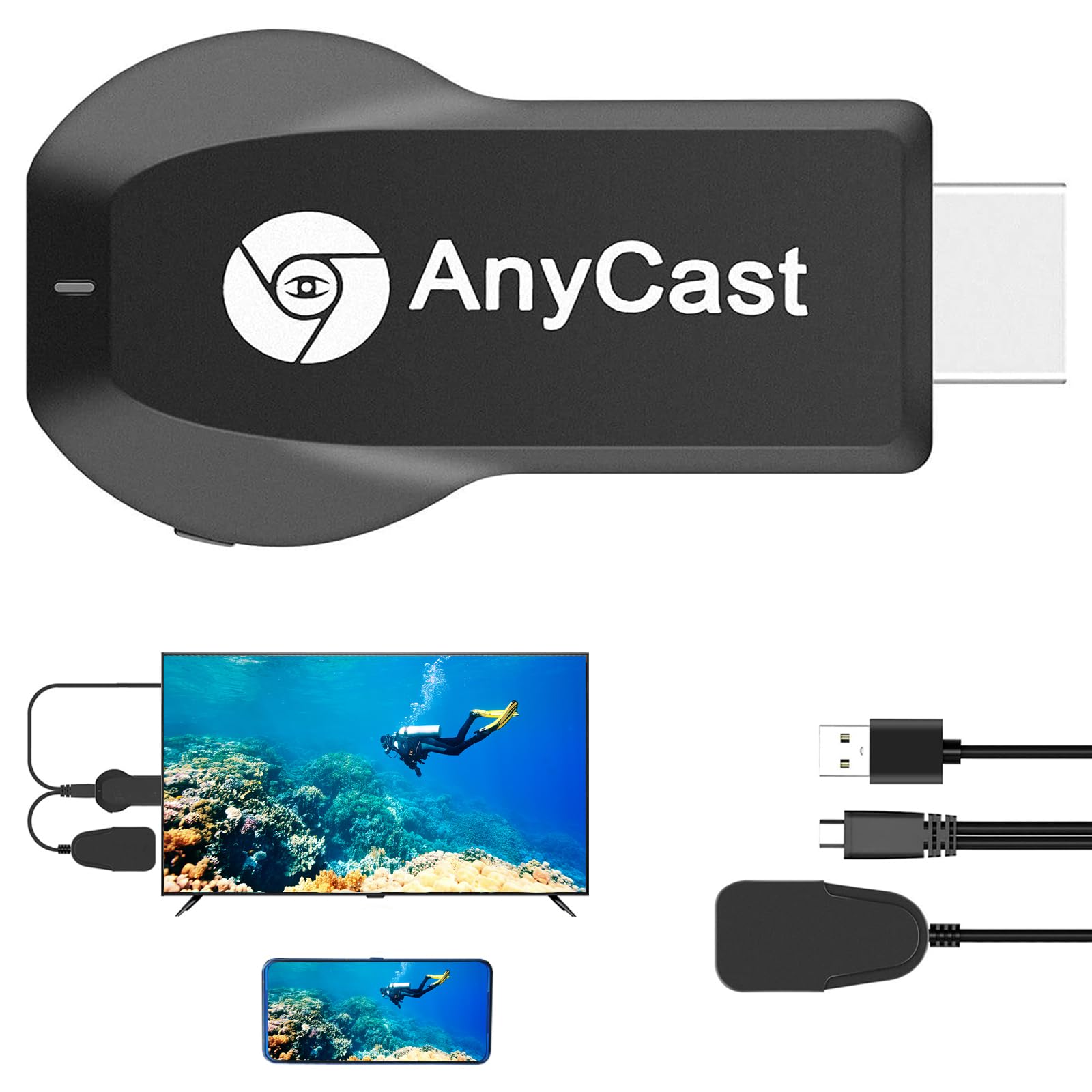 Yasoku HDMI Mirror Cast новейшее беспроводное зеркалирование 4K HD 1080p телефон Android TV подключение Транслируйте экран телефона на телевизор iPhone TV подключение YouTube
Yasoku HDMI Mirror Cast новейшее беспроводное зеркалирование 4K HD 1080p телефон Android TV подключение Транслируйте экран телефона на телевизор iPhone TV подключение YouTube