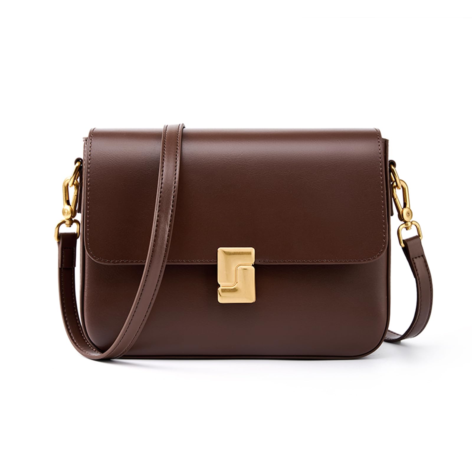 MFFOR Genuine Leather Shoulder with Two Square Crossbody Large Popular for Commuting Women s Bag, 2-Way, Straps, Shape, Bag, Handbag, Lightweight, кавовий
MFFOR Genuine Leather Shoulder with Two Square Crossbody Large Popular for Commuting Women s Bag, 2-Way, Straps, Shape, Bag, Handbag, Lightweight, кавовий