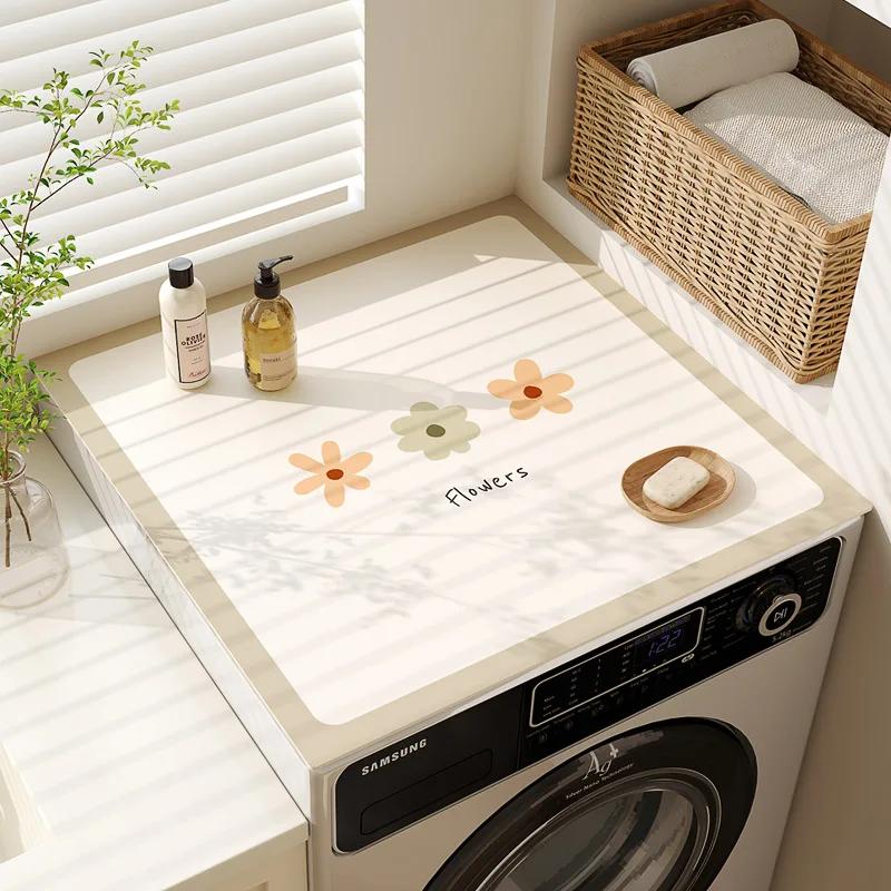 Drum washing machine cover pad, absorbent refrigerator cover cloth,dust cover paddiatomaceous earth bed head counter surface pad 50x50cm 19.7x19.7in
Drum washing machine cover pad, absorbent refrigerator cover cloth,dust cover paddiatomaceous earth bed head counter surface pad 50x50cm 19.7x19.7in