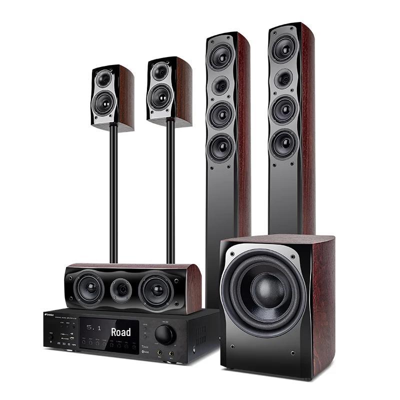 SANSUI F8 5.1ch Wireless Home Theater KTV Audio System CN plug (adapter included)
SANSUI F8 5.1ch Wireless Home Theater KTV Audio System CN plug (adapter included)